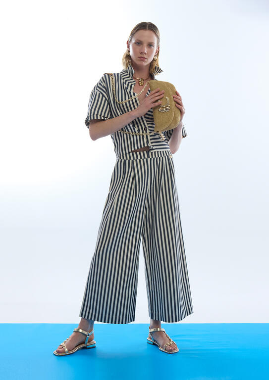 LOLA CASADEMUNT NAVY CULOTTE LS2614001 126