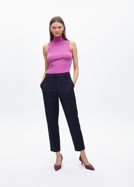 LOLA CASADEMUNT NAVU CHINO TROUSERS 2514010 225