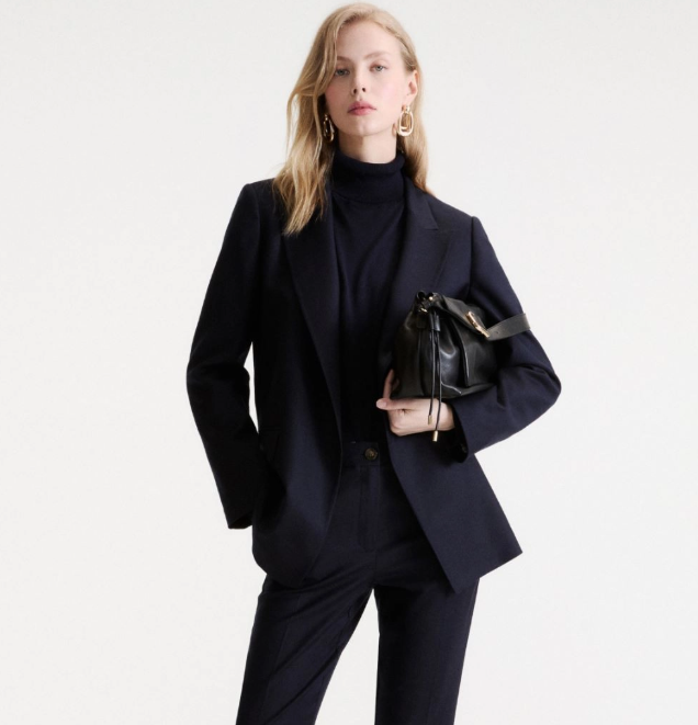 MARELLA NAVY Jacket MLSEURO 226