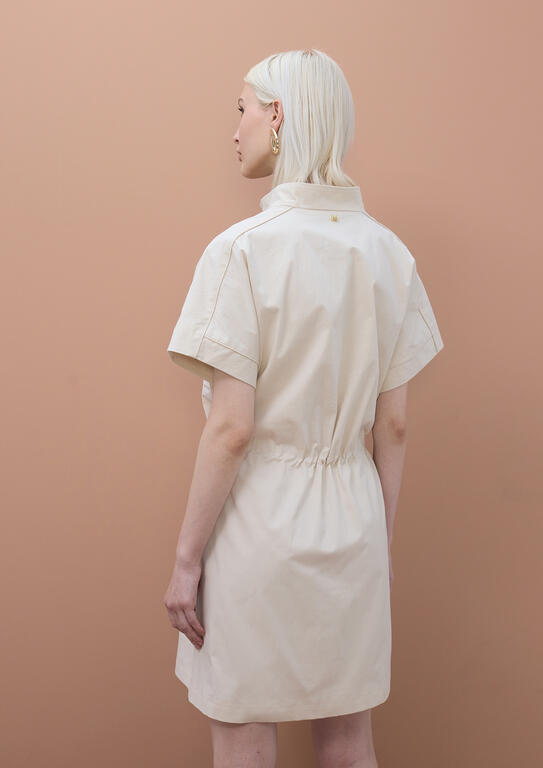 LOLA CASADEMUNT MITE STONE SHORT ZIP UP DRESS MS2616034 126