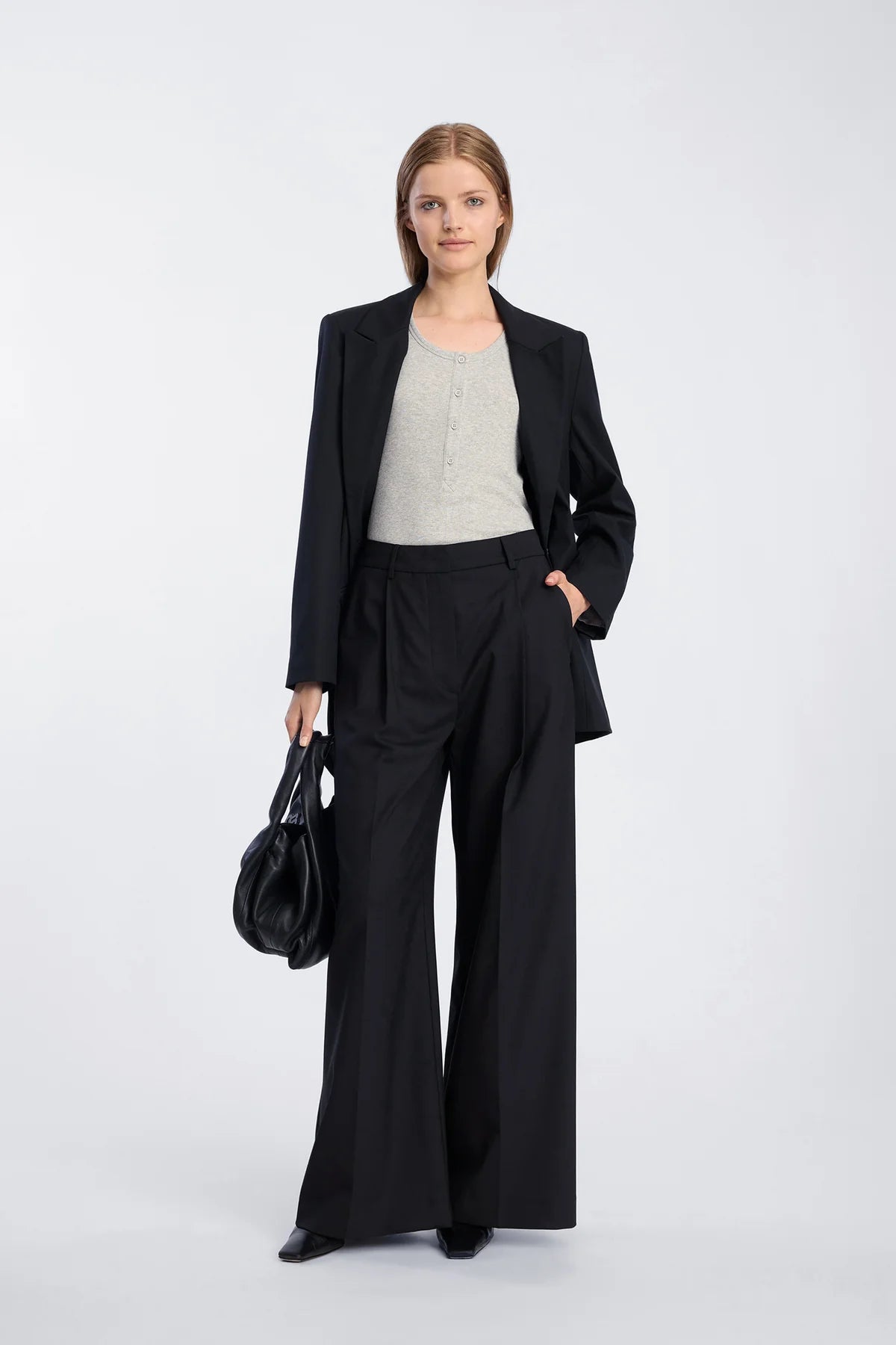 munthe black suit trousers stocked at macbees ireland
