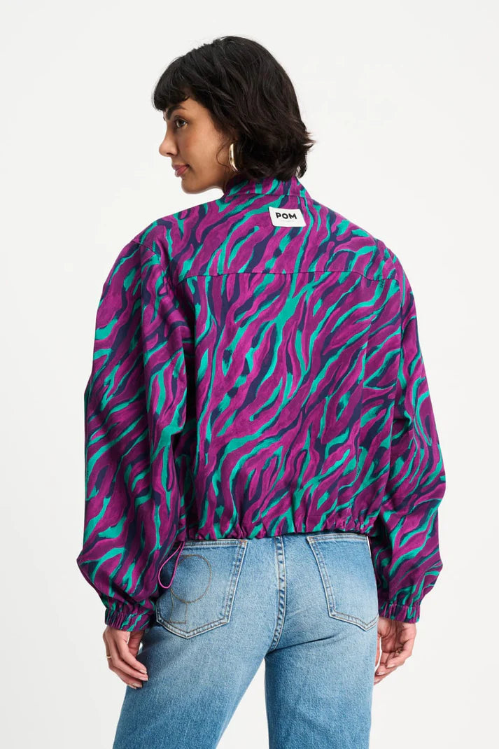 POM JACKET - ANIMAL PURPLE SP9462 126