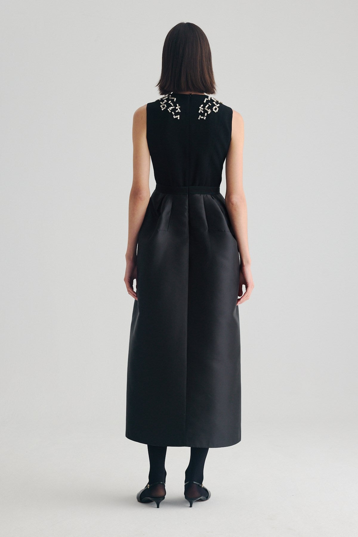 BIRELIN COUTURE BLACK TULIP LONG DRESS 05-005 226
