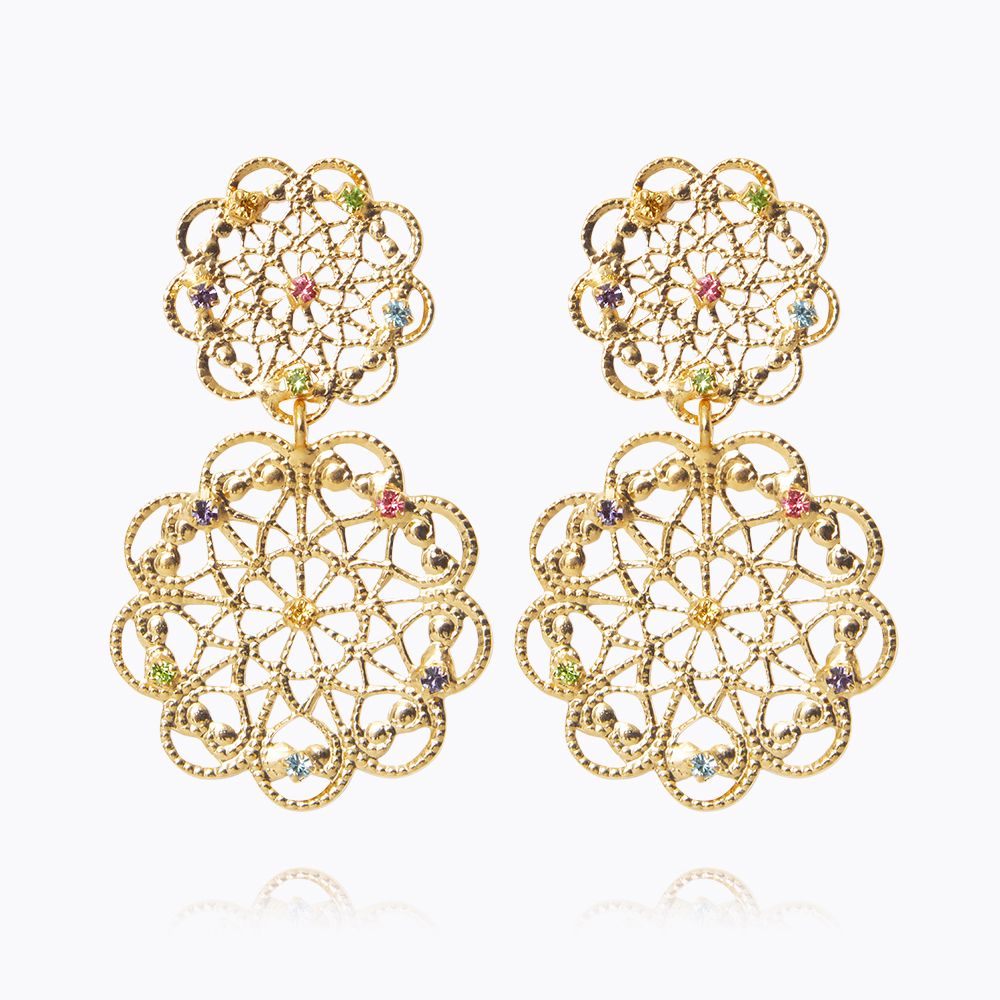 CAROLINE SVEDBOM GARDENIA RAOINBOW EARRINGS  124