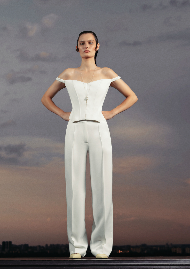 ELENA REVA WIDE LEG TROUSERS 10-0917 124