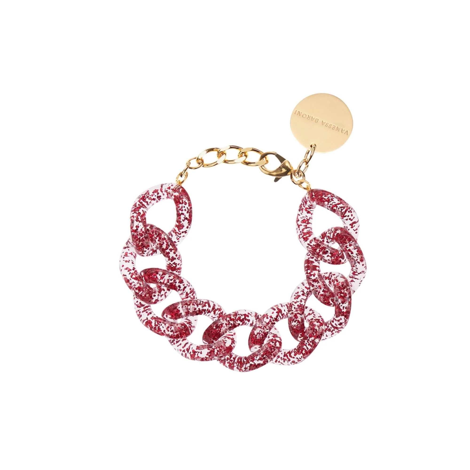 MACBEES VANESSA BARONI BRACELET RED