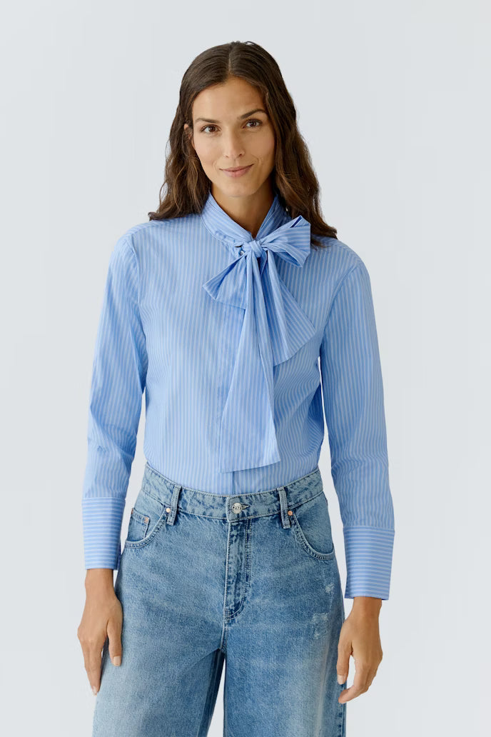OUI BLUE BLOUSE 87627 225