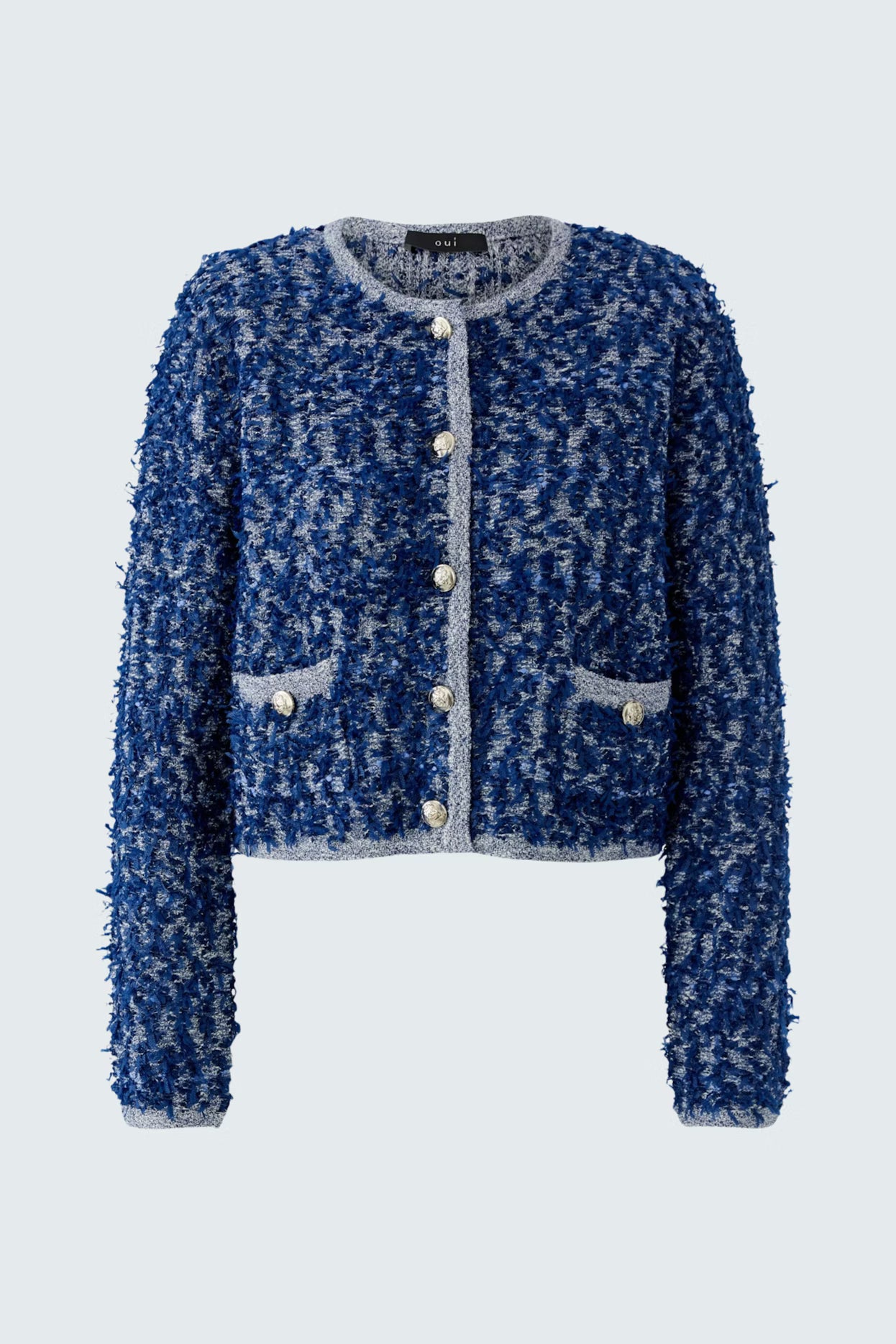 OUI BLUE  CARDIGAN 96354 126