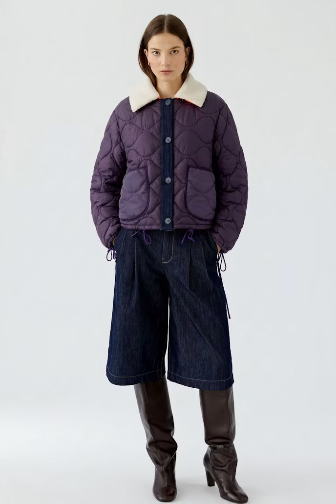 OUI BLUE REVERSIBLE JACKET 99073 0485 226