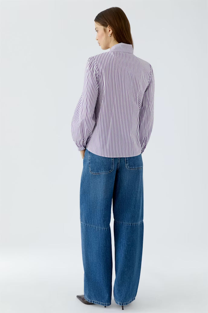 OUI PURPLE LACE BLOUSE 100415 0105 226