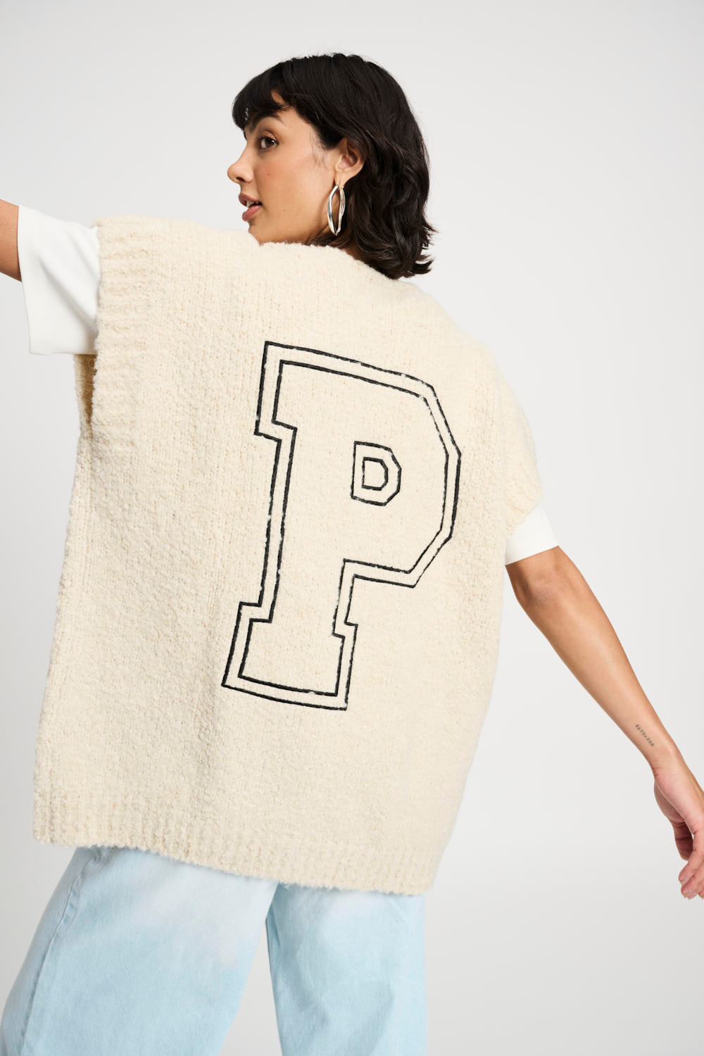 POM CARDIGAN - LE BLANC SP9266 225