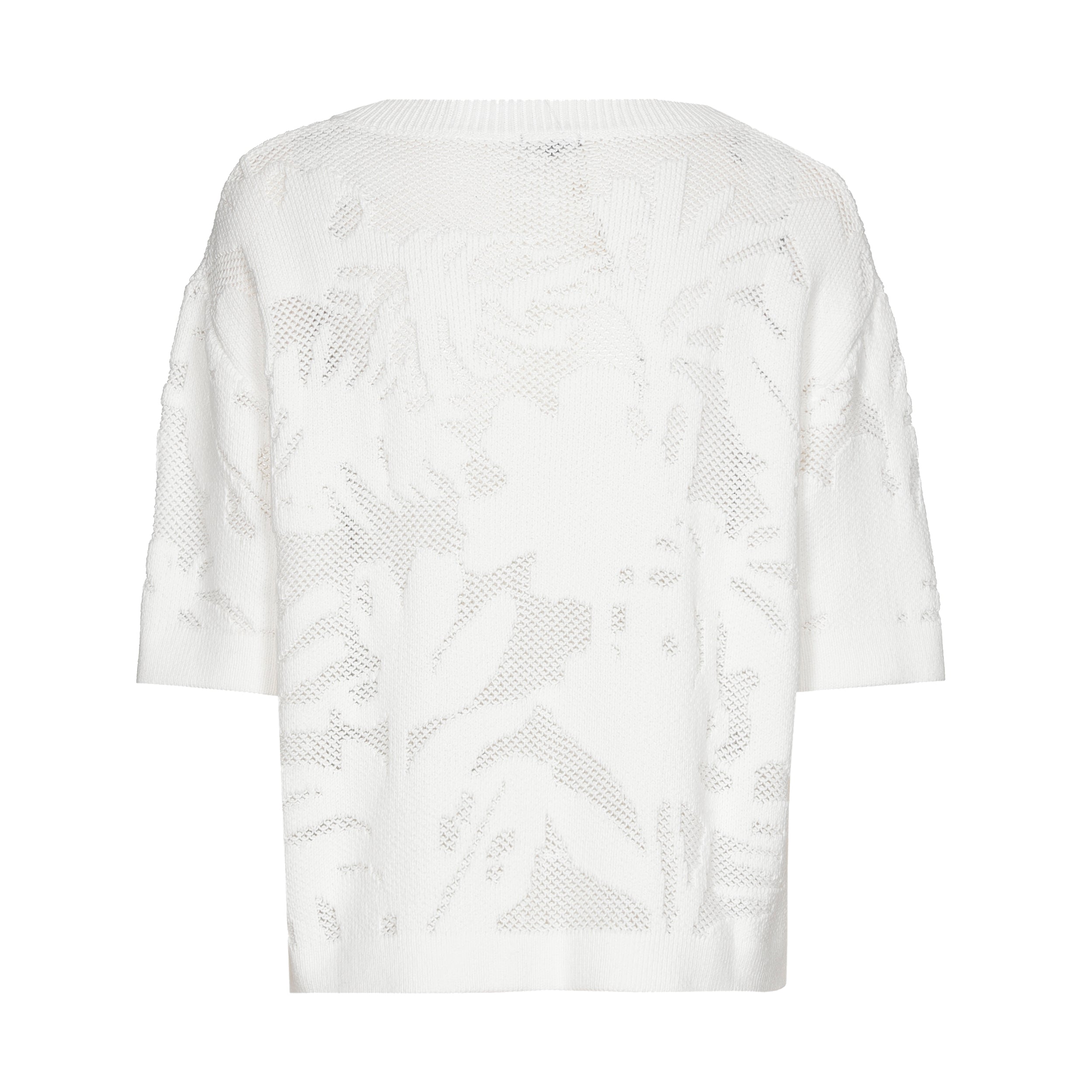 CAROLINE BISS WHITE KNIT 1235 126