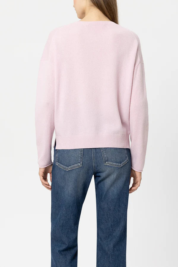 LUISA CERANO PINK CASHMERE KNIT  138751 126