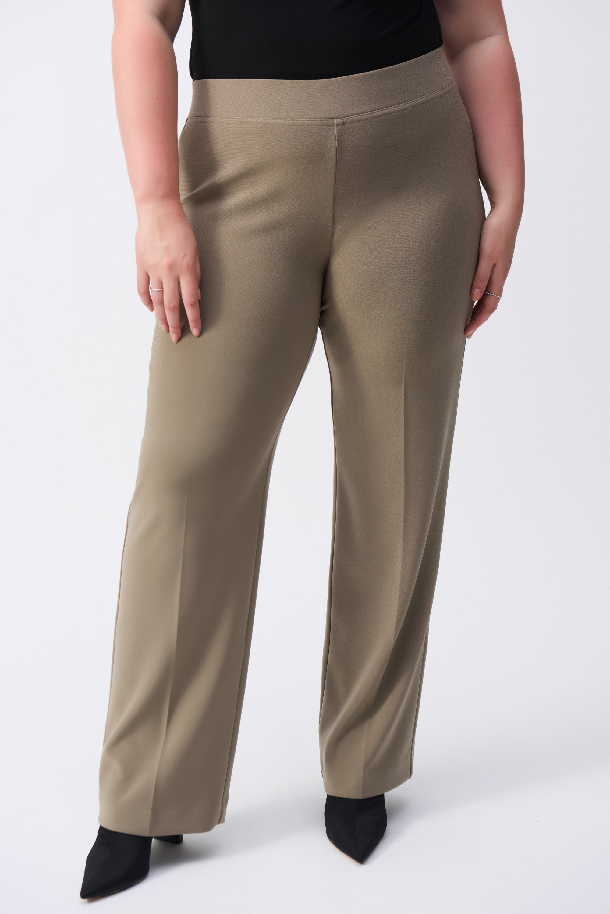 JOSEPH RIBKOFF BEIGE TROUSERS 153088F24 224