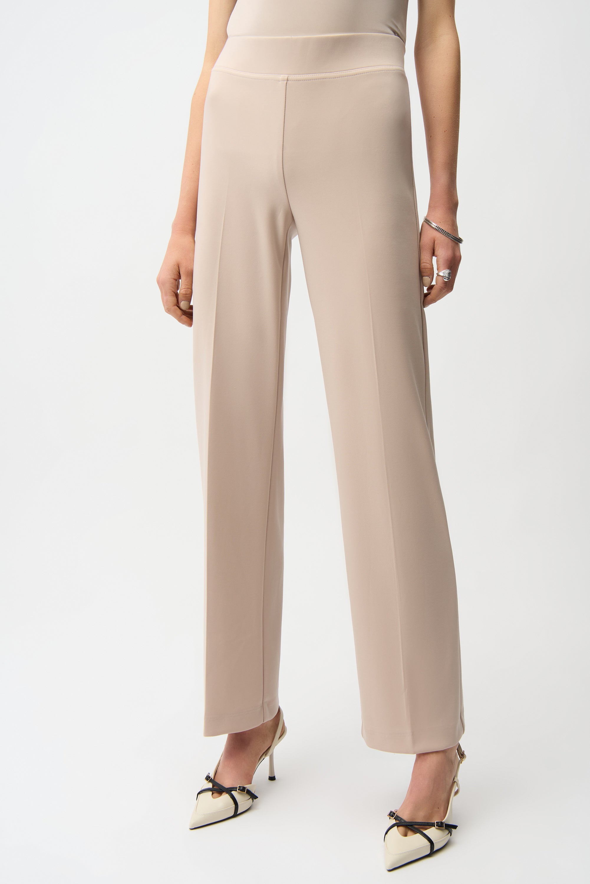 JOSEPH RIBKOFF BEIGE TROUSRES 153088S26-4370 126