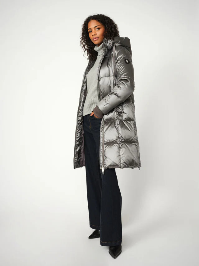 MOS MOSH GREY MMNOVA METALLIC DOWN JACKET 154370 225