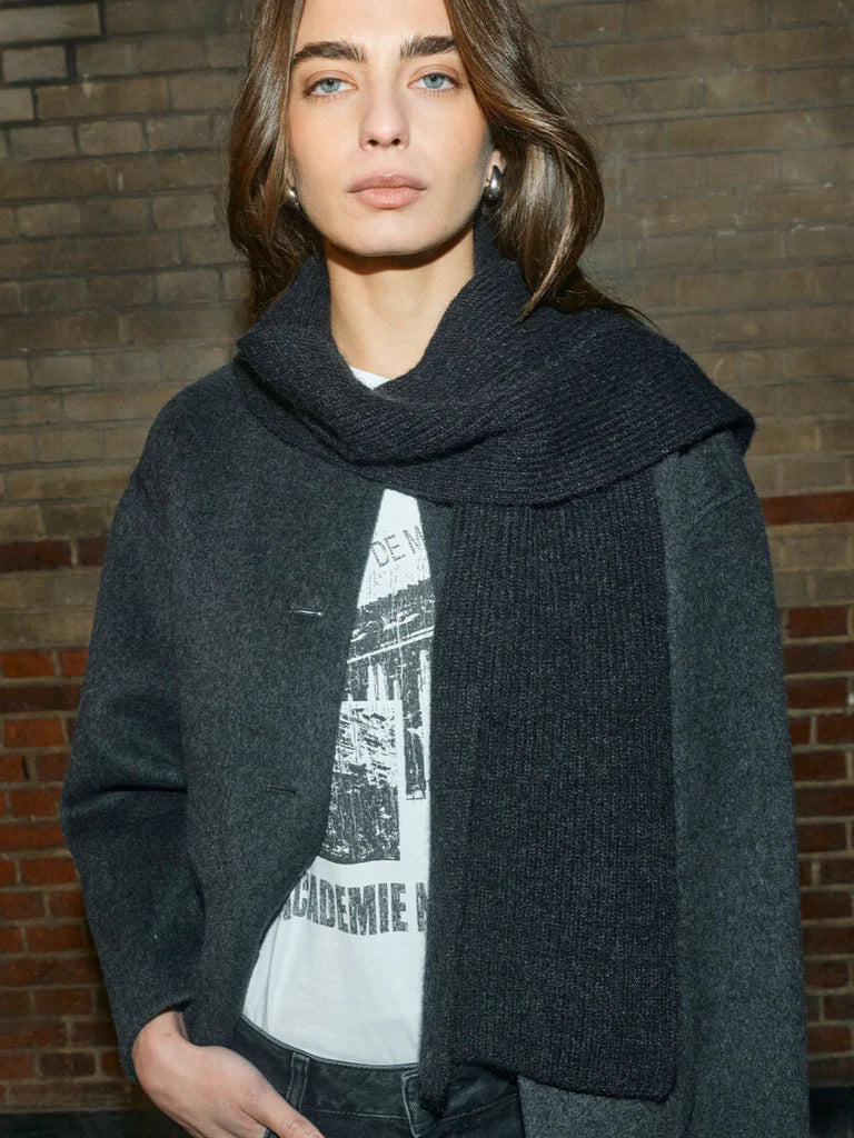 MOS MOSH GREY MMMARIA LOISA WOOL JACKET 173960 225