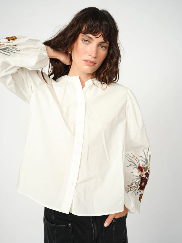 MOS MOSH ECRU MMMYSA POPLI SHIRT 173700 225