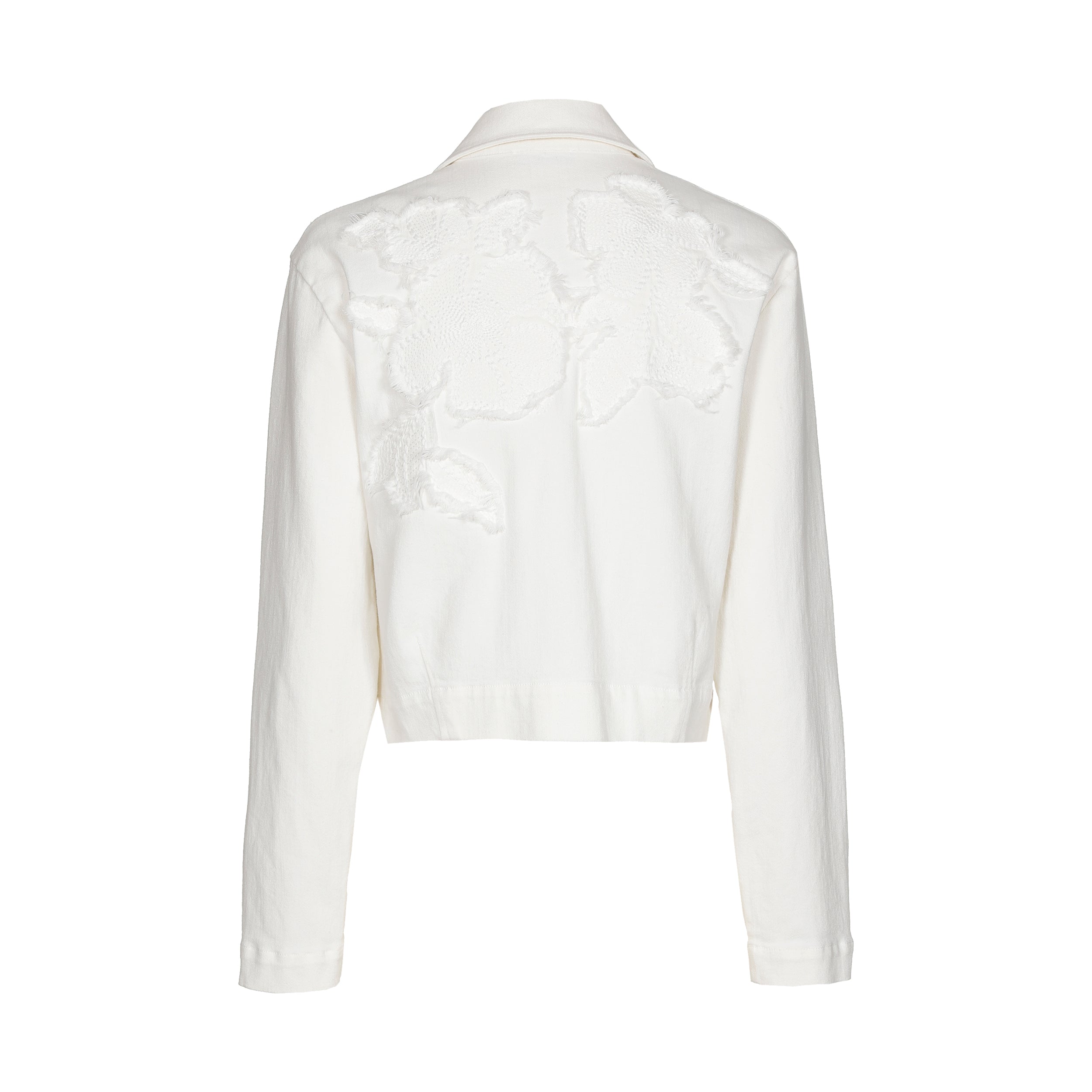 CAROLINE BISS CREAM LACE JACKET 1888 126