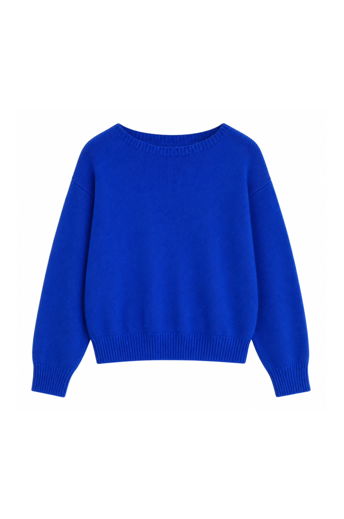 TWNS BLUE BOAT-NECK SWEATER SANIBEL 226