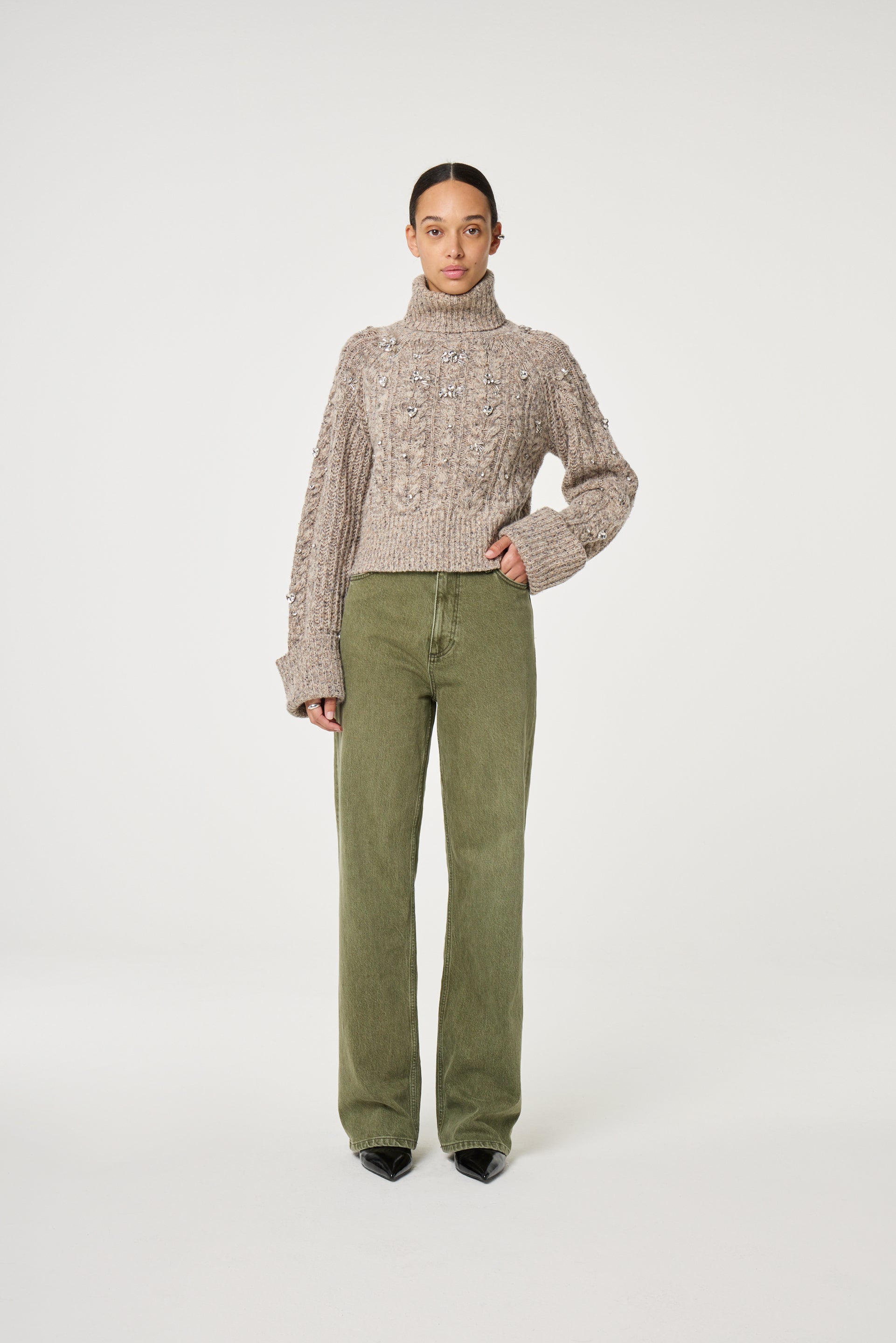 FABIENNE CHAPOT  GREY JULES PULLOVER 225