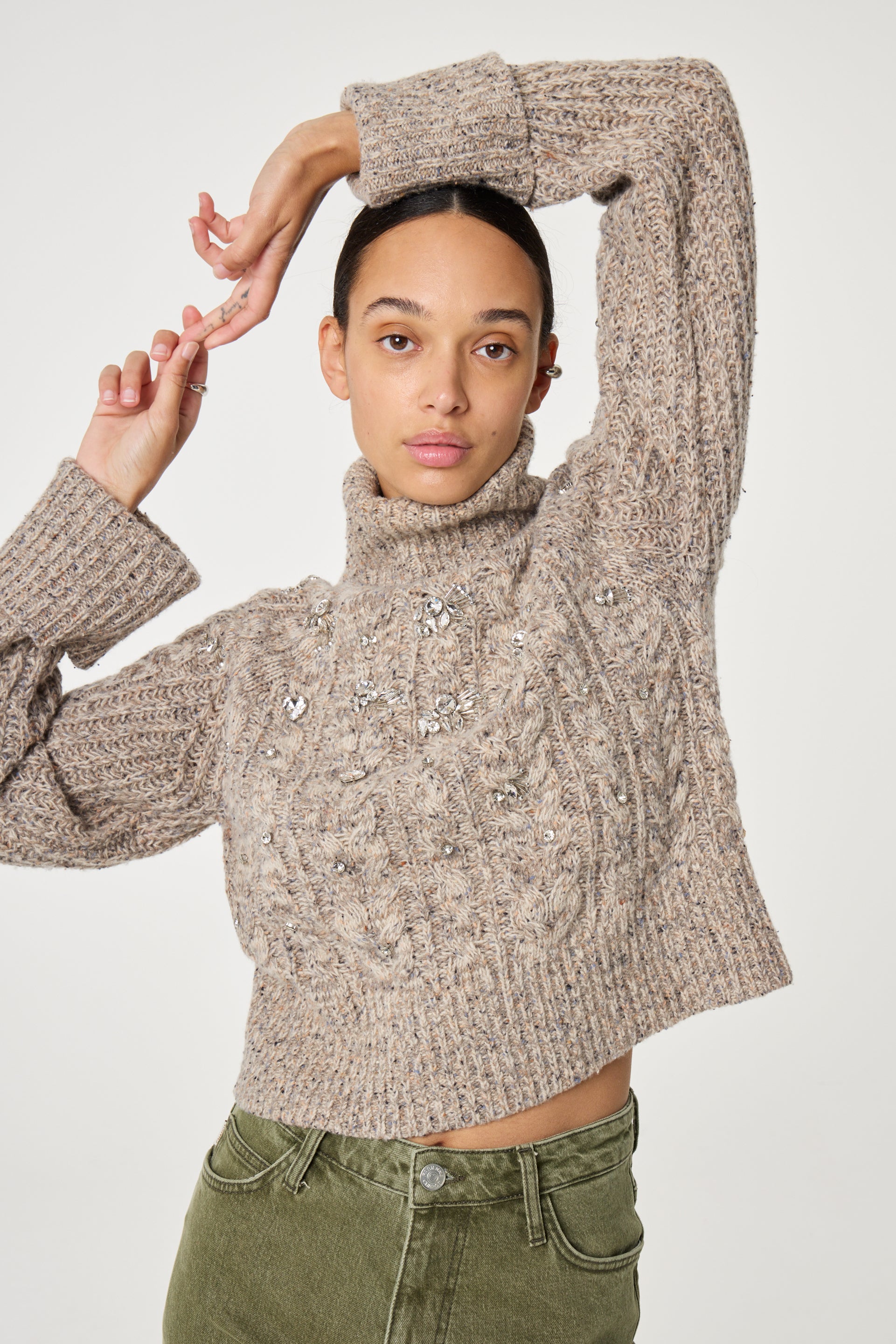 FABIENNE CHAPOT  GREY JULES PULLOVER 225