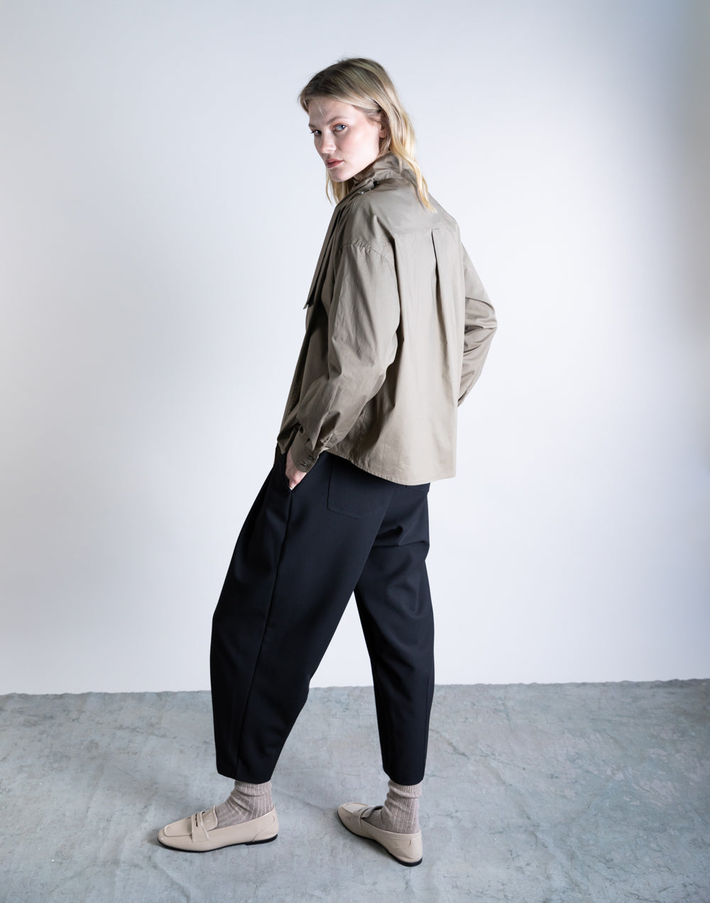 PSOPHIA KHAKI SHIRT 209SHR2473 225