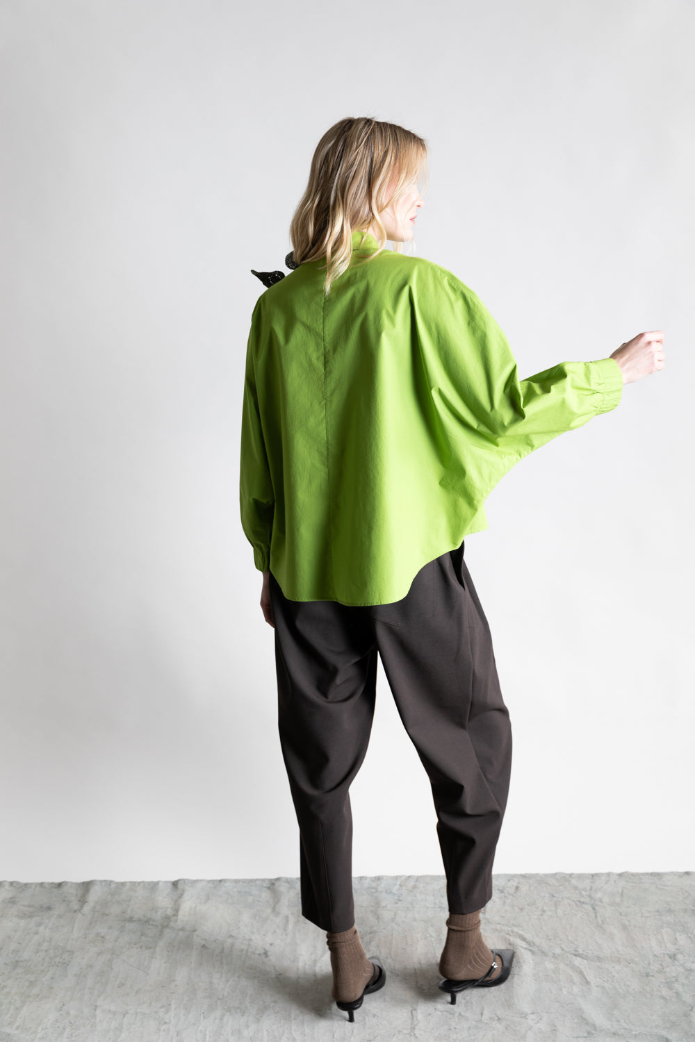 PSOPHIA  GREEN SHIRT 214SHR2493 225