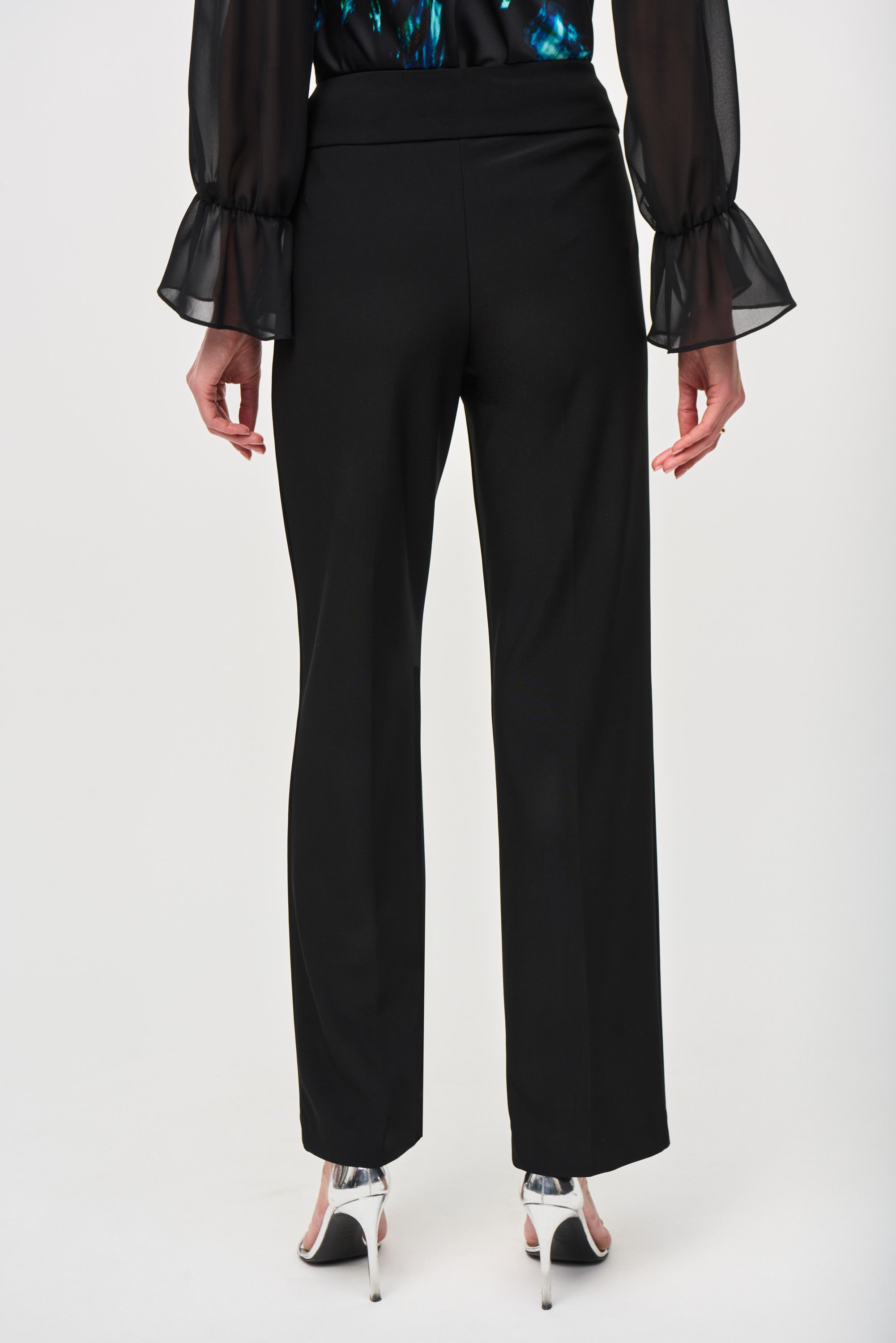 JOSEPH RIBKOFF BLACK TROUSERS 233277F24 224