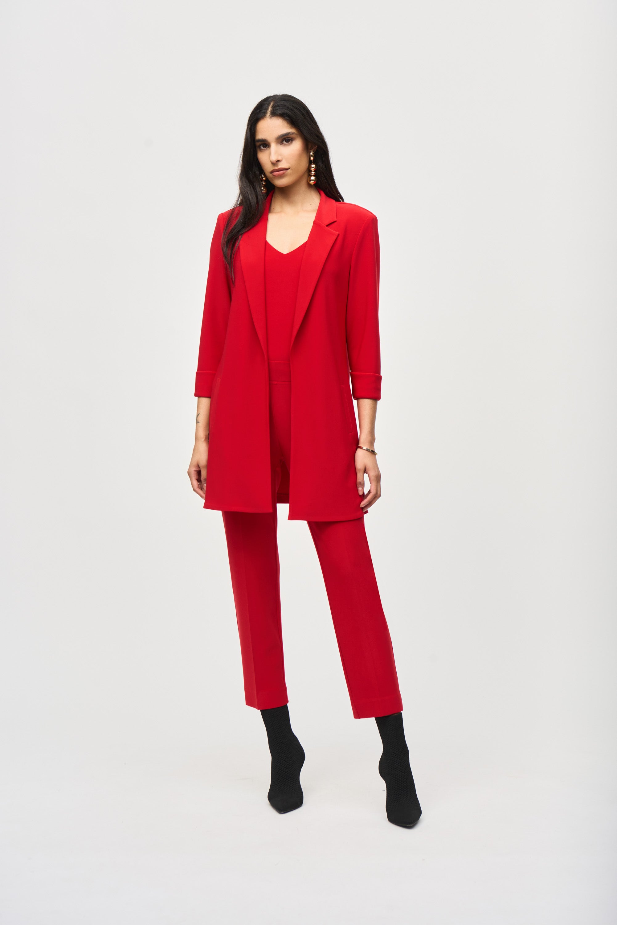 JOSEPH RIBKOFF RED BLAZER 233304F24 224