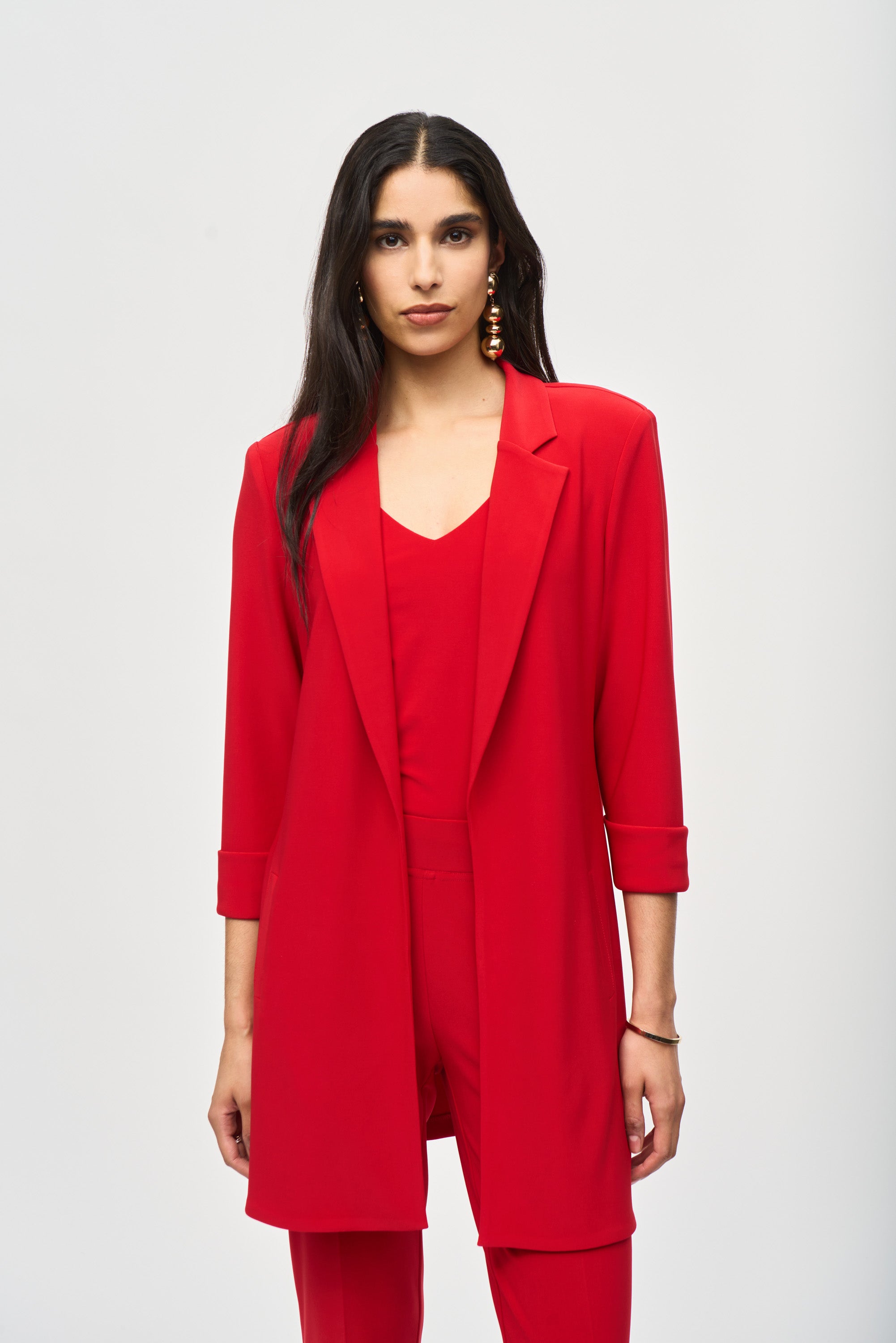 JOSEPH RIBKOFF RED BLAZER 233304F24 224