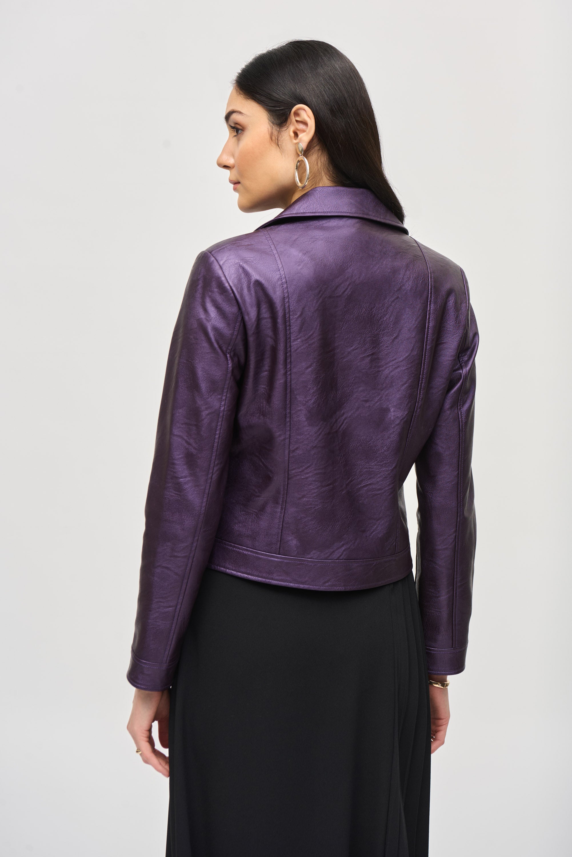 JOSEPH RIBKOFF PURPLE JACKET 234902F24 224