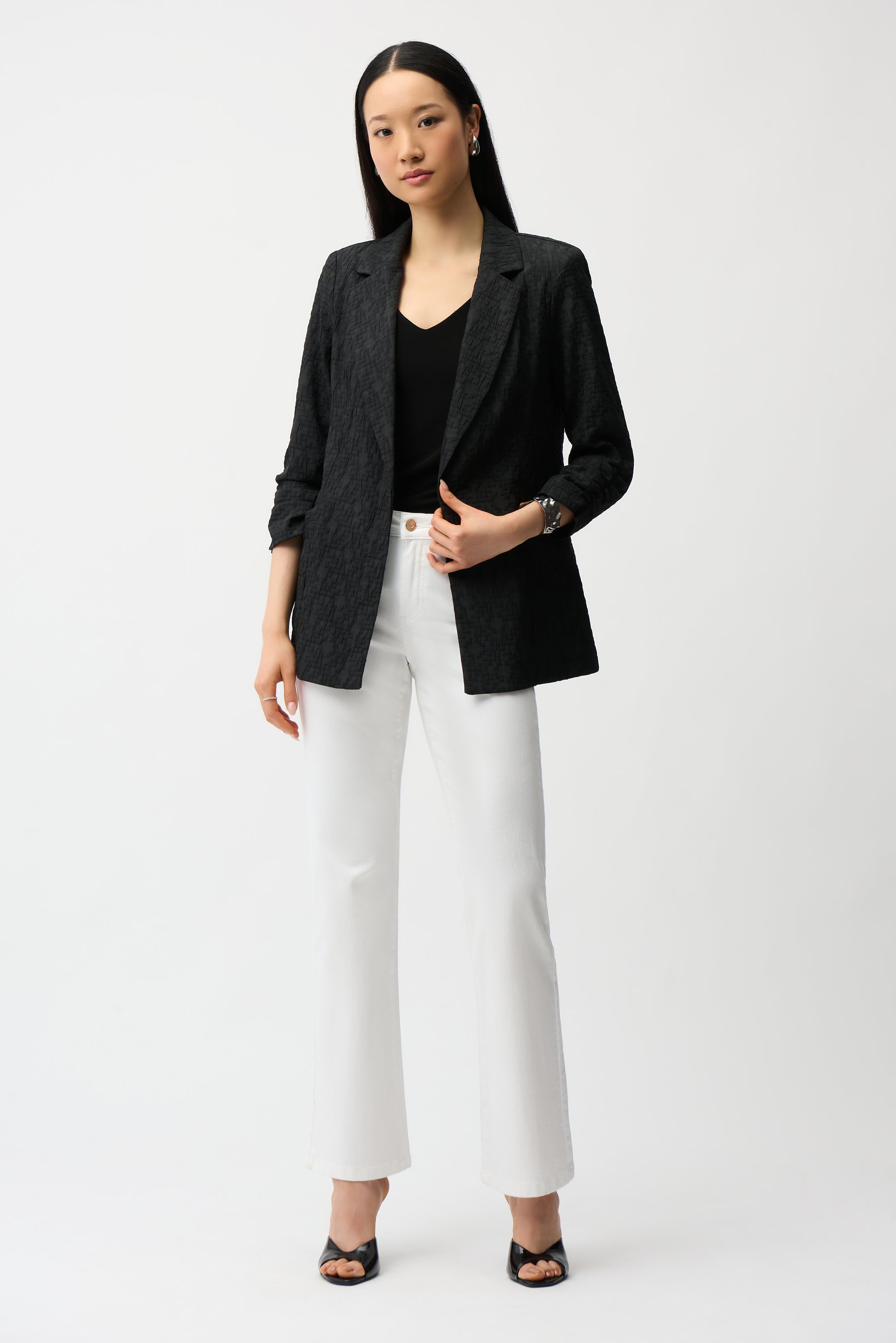 JOSEPH RIBKOFF BLACK BLAZER 242034S26-11 126