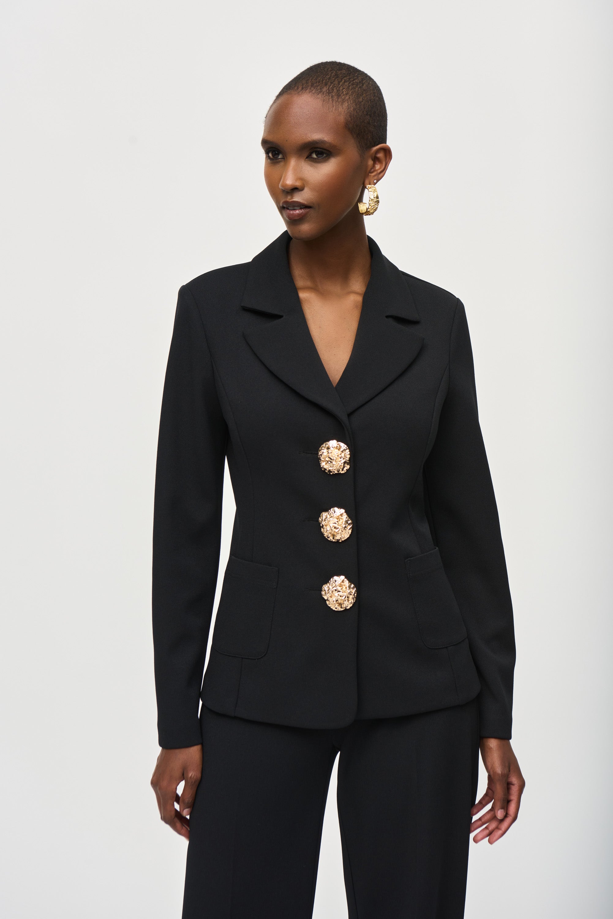 JOSEPH RIBKOFF BLACK BLAZER 243160 224