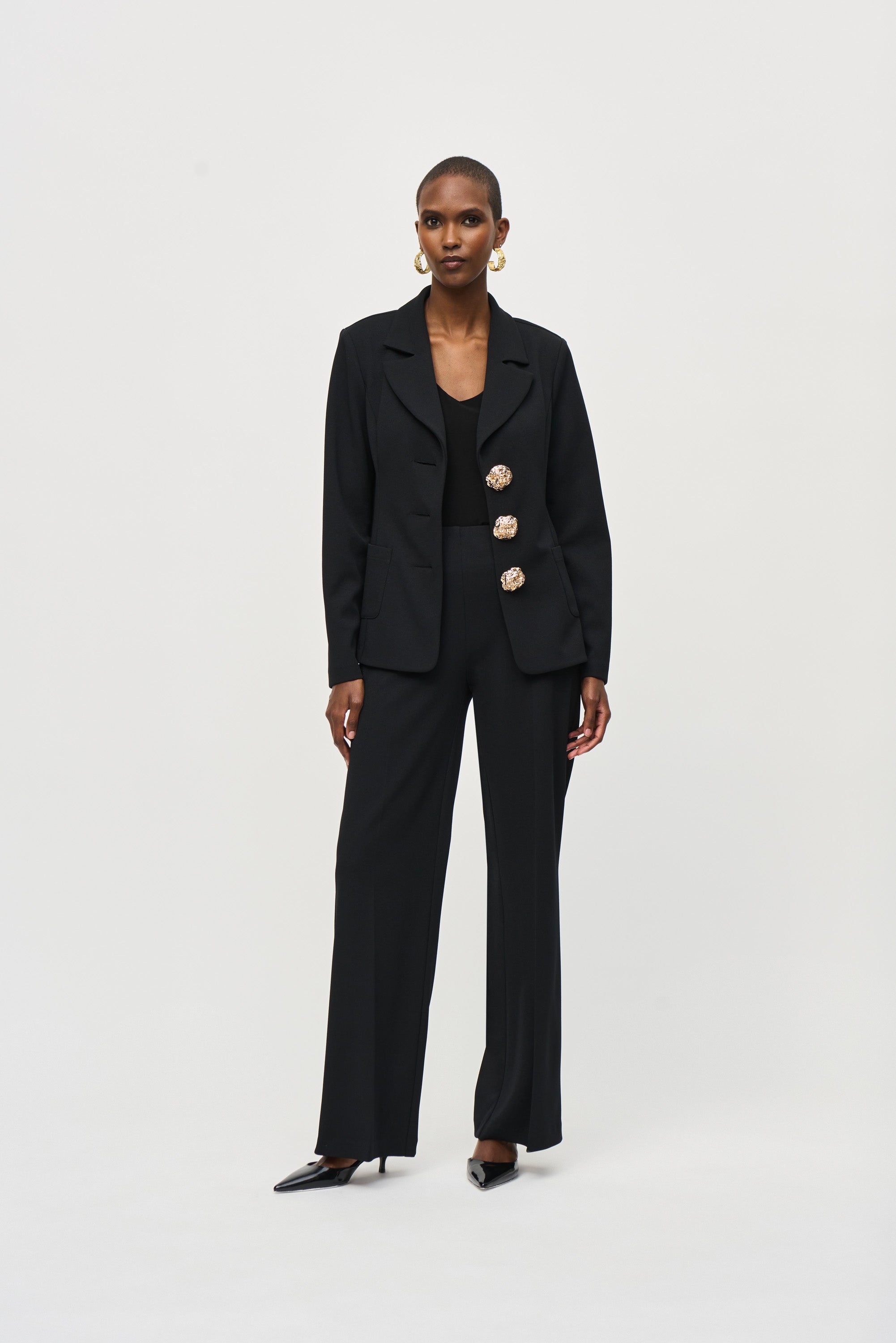 JOSEPH RIBKOFF BLACK BLAZER 243160 224