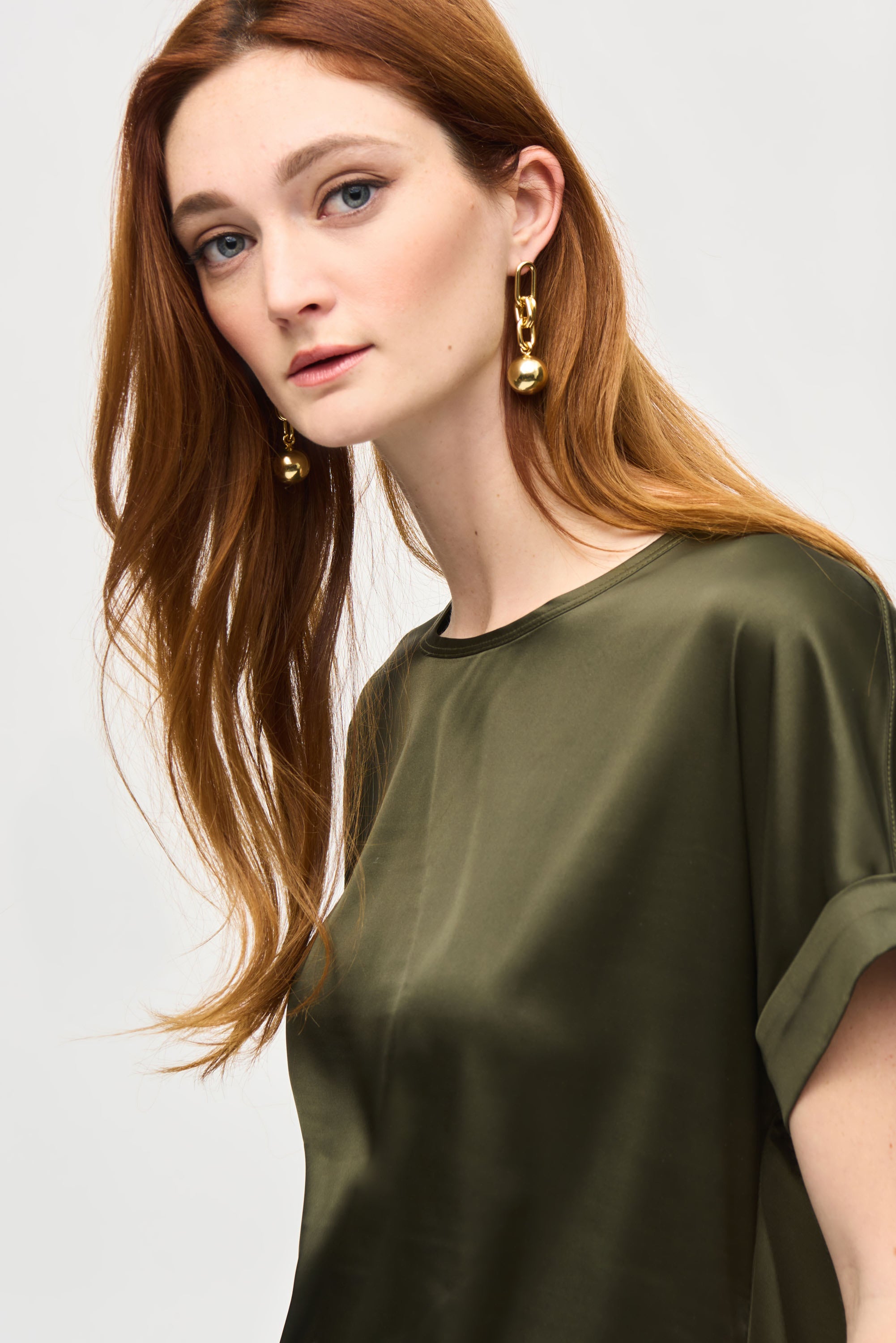 JOSEPH RIBKOFF GREEN TOP 243912 224