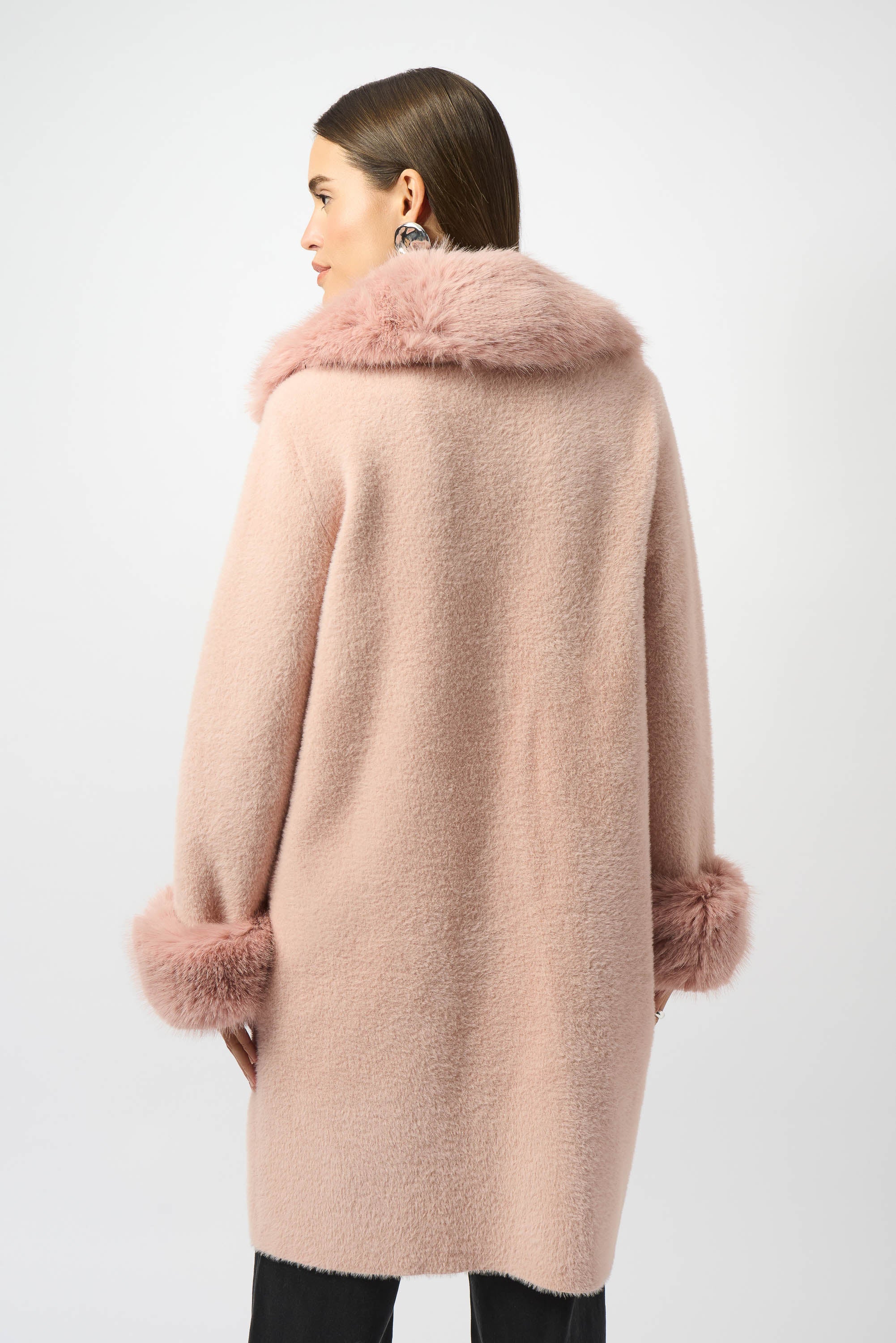 JOSEPH RIBKOFF PINK COAT 243923F25 225
