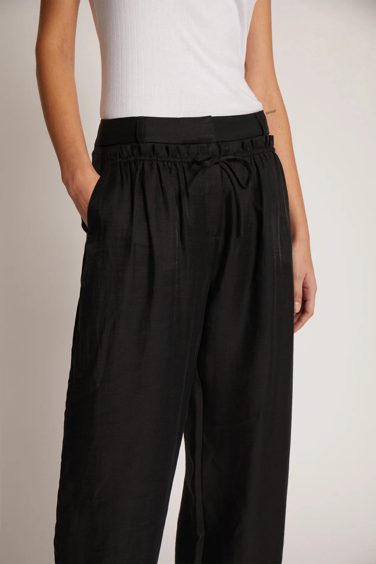 MUNTHE TAOLO WIDE LEG TROUSERS 224