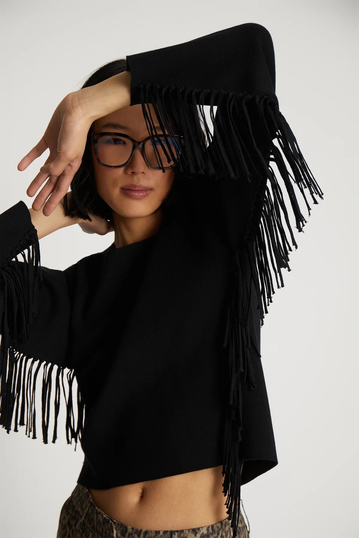 MUNTHETAGILLU FRINGE KNIT 224