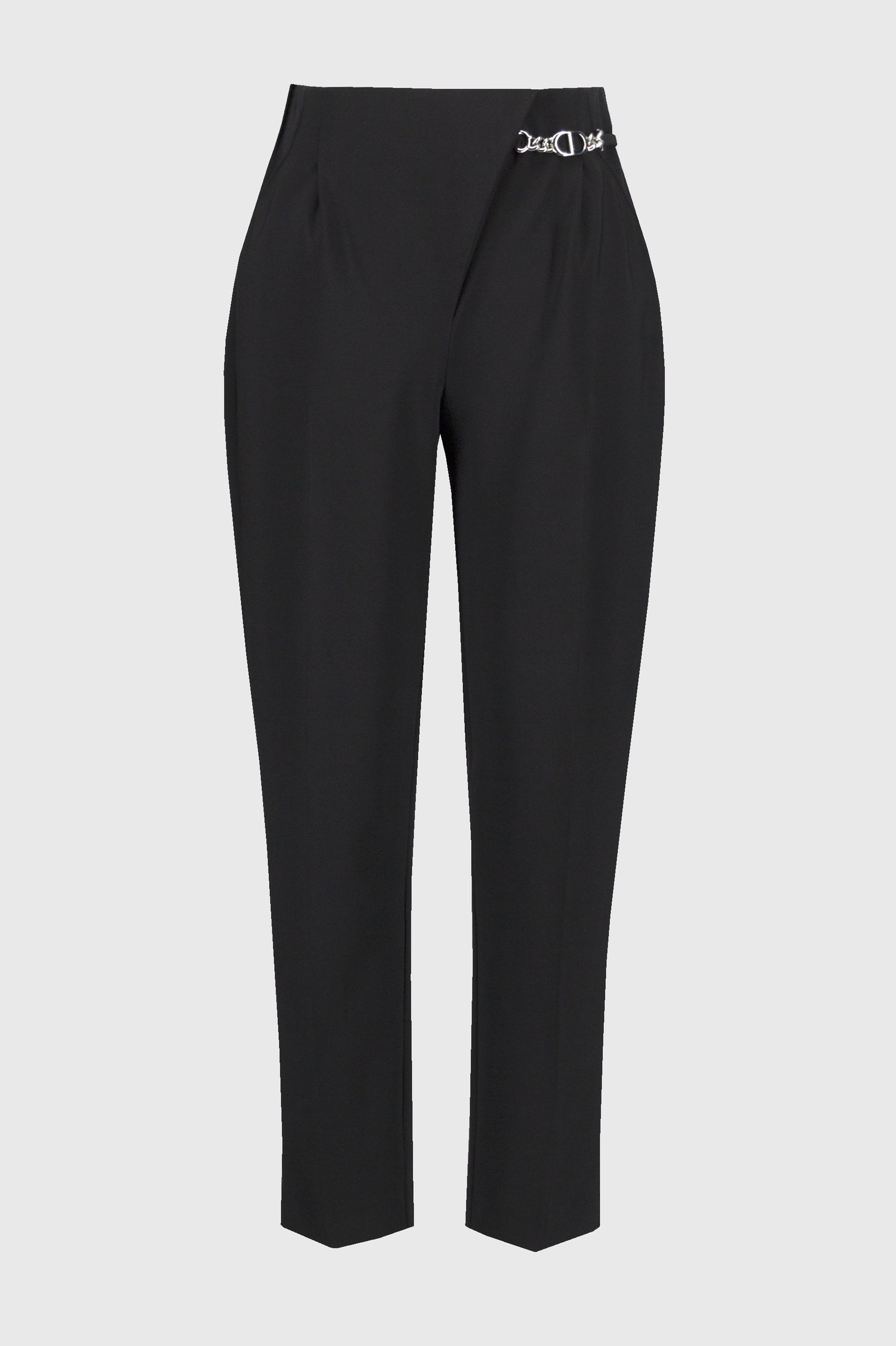 JOSEPH RIBKOFF BLACK TROUSERS 244029 224