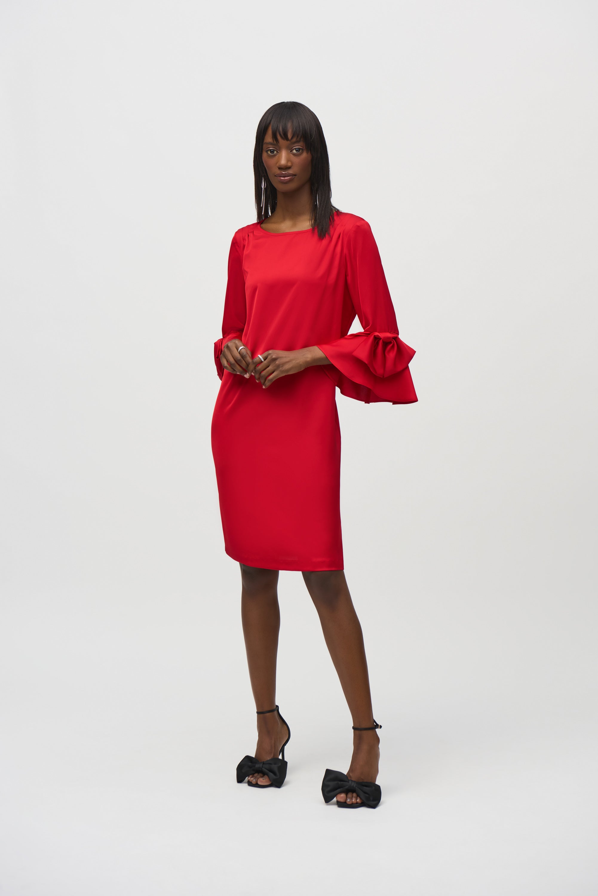 JOSEPH RIBKOFF RED DRESS 244235 224