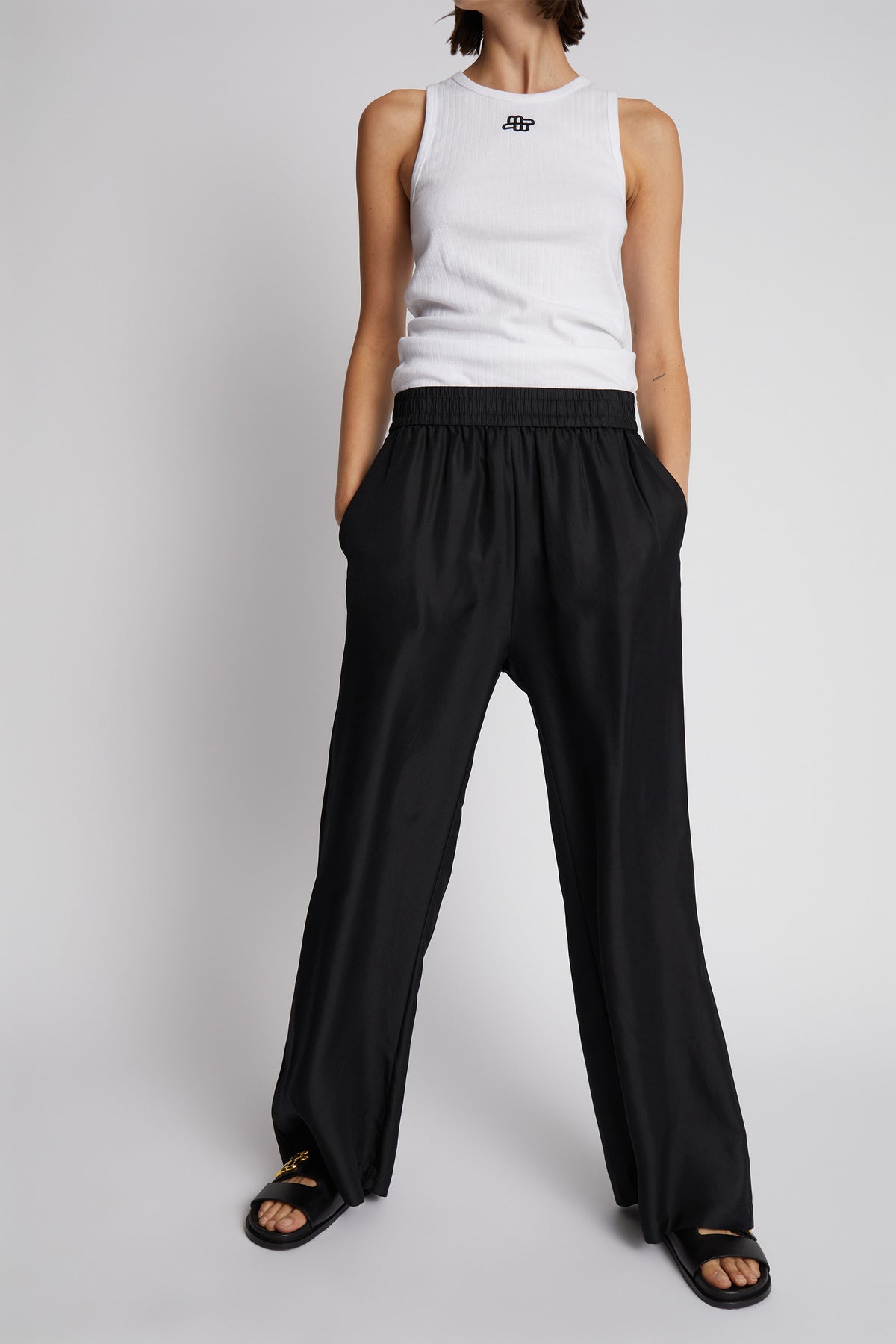 MUNTHE ARUM BLACK TROUSERS 226