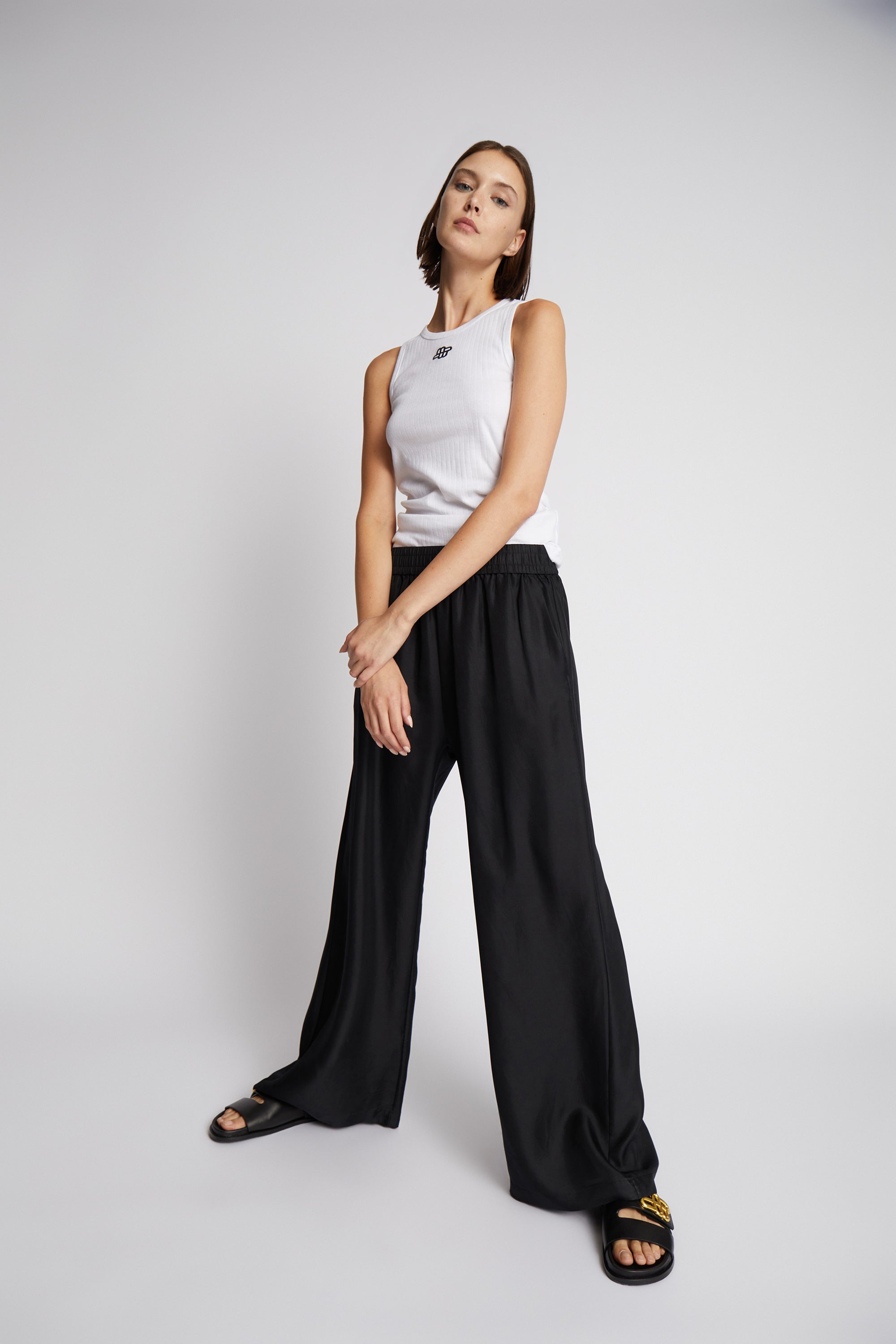 MUNTHE ARUM BLACK TROUSERS 226