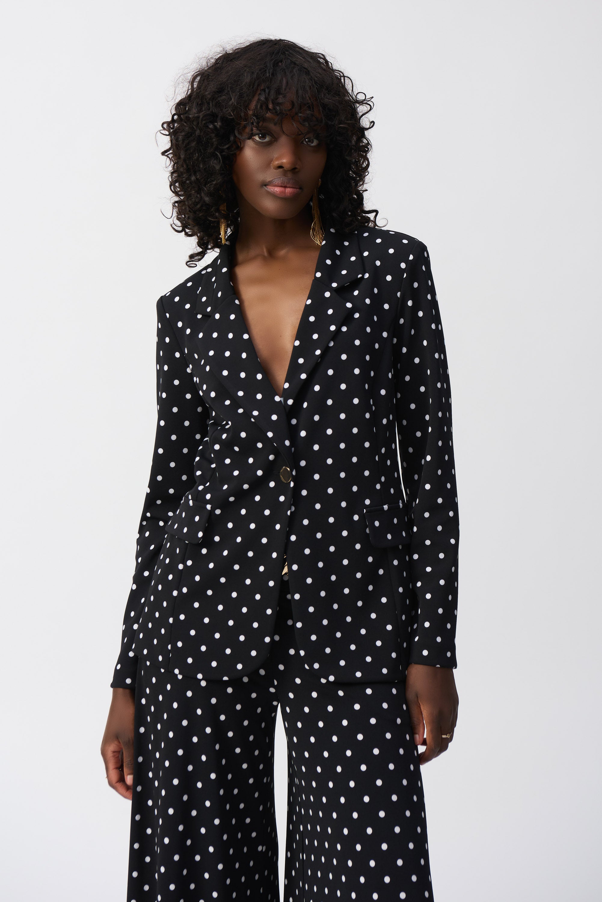 JOSEPH RIBKOFF POLKA DOT BLAZER 251051 125