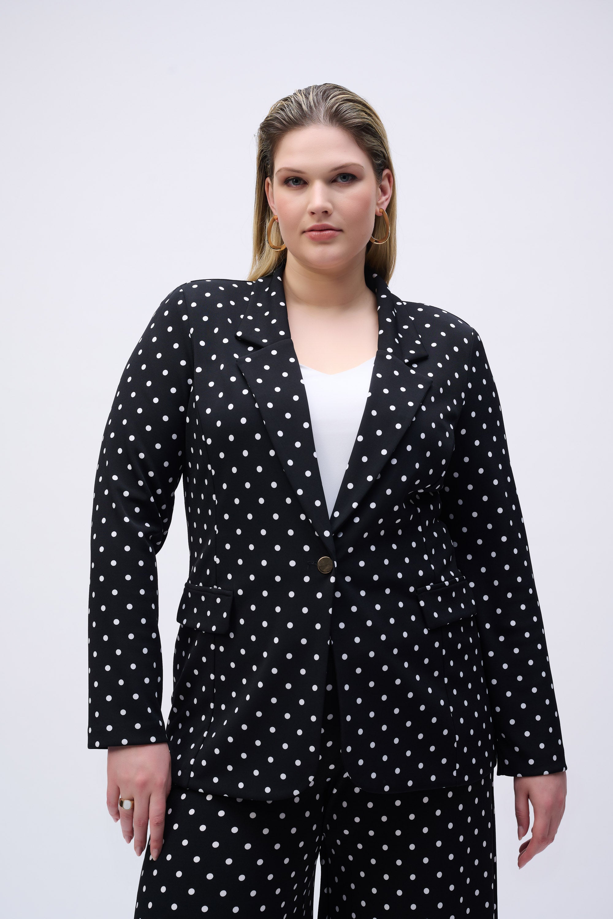 JOSEPH RIBKOFF POLKA DOT BLAZER 251051 125