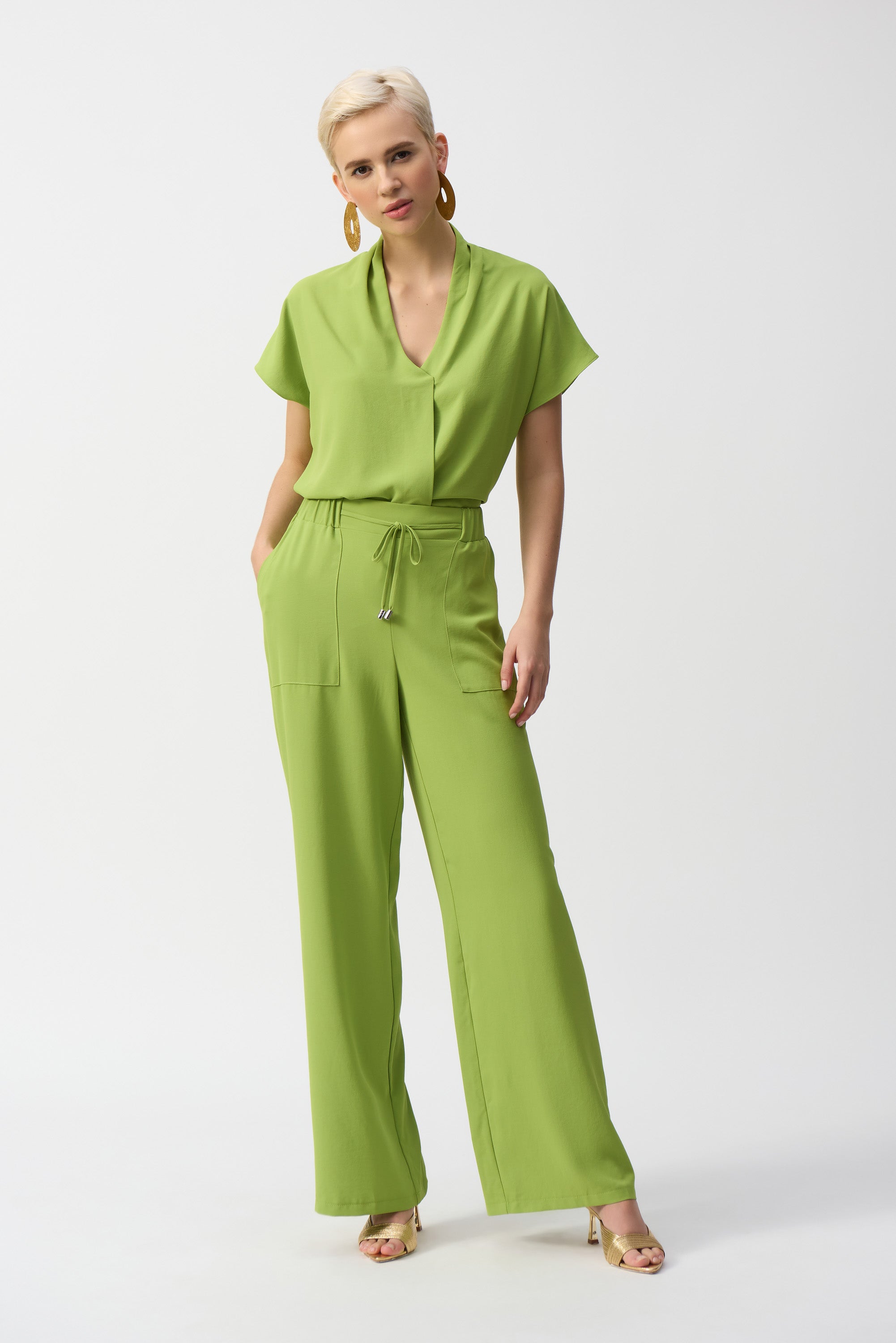 JOSEPH RIBKOFF GREEN LDS TOP 251087 125