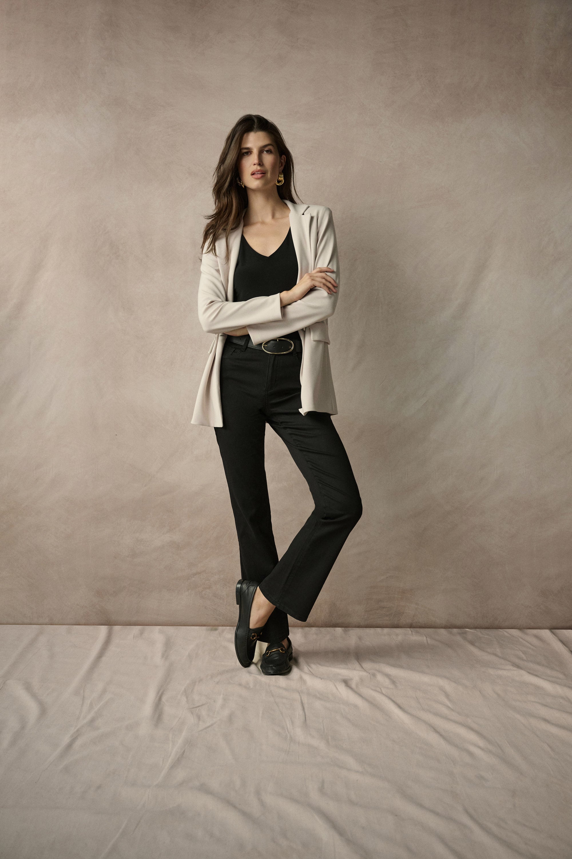 JOSEPH RIBKOFF GOLDIE BLACK JEANS 251968BCO-11 126