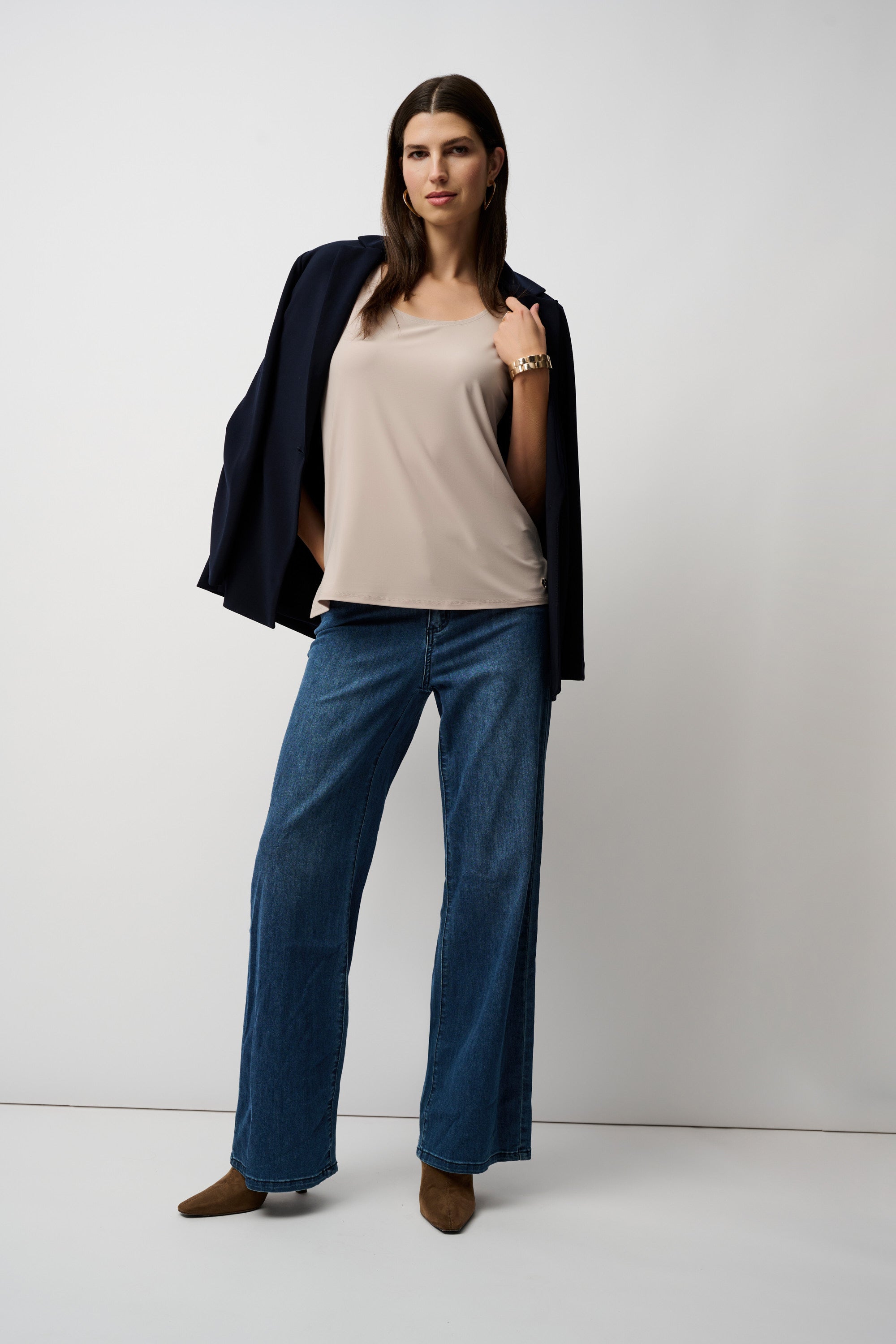 JOSEPH RIBKOFF BEIGE CAMISOLE 251970S26-3854-126