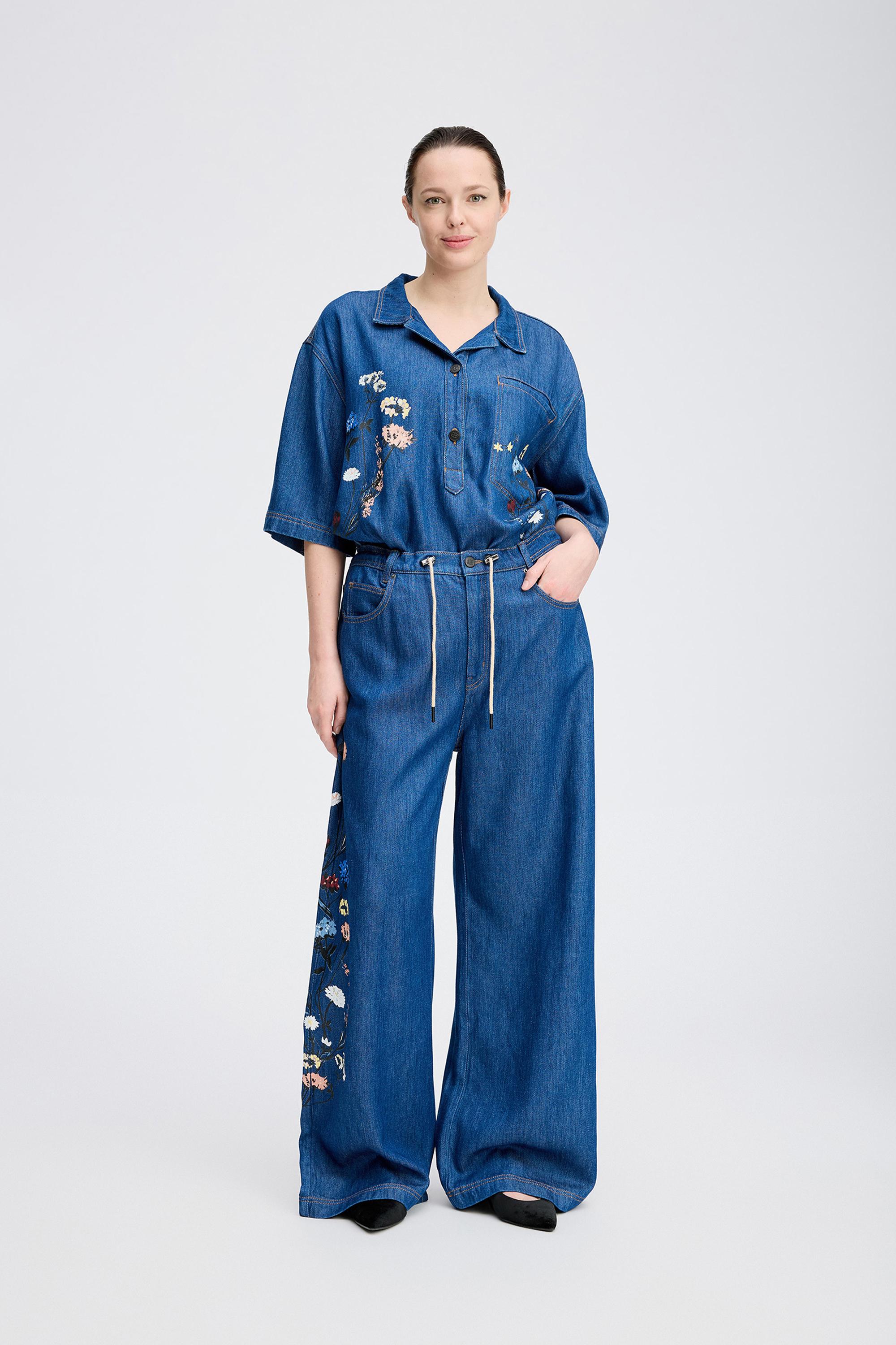 MUNTHE PHOR DENIM BLOUSE 225