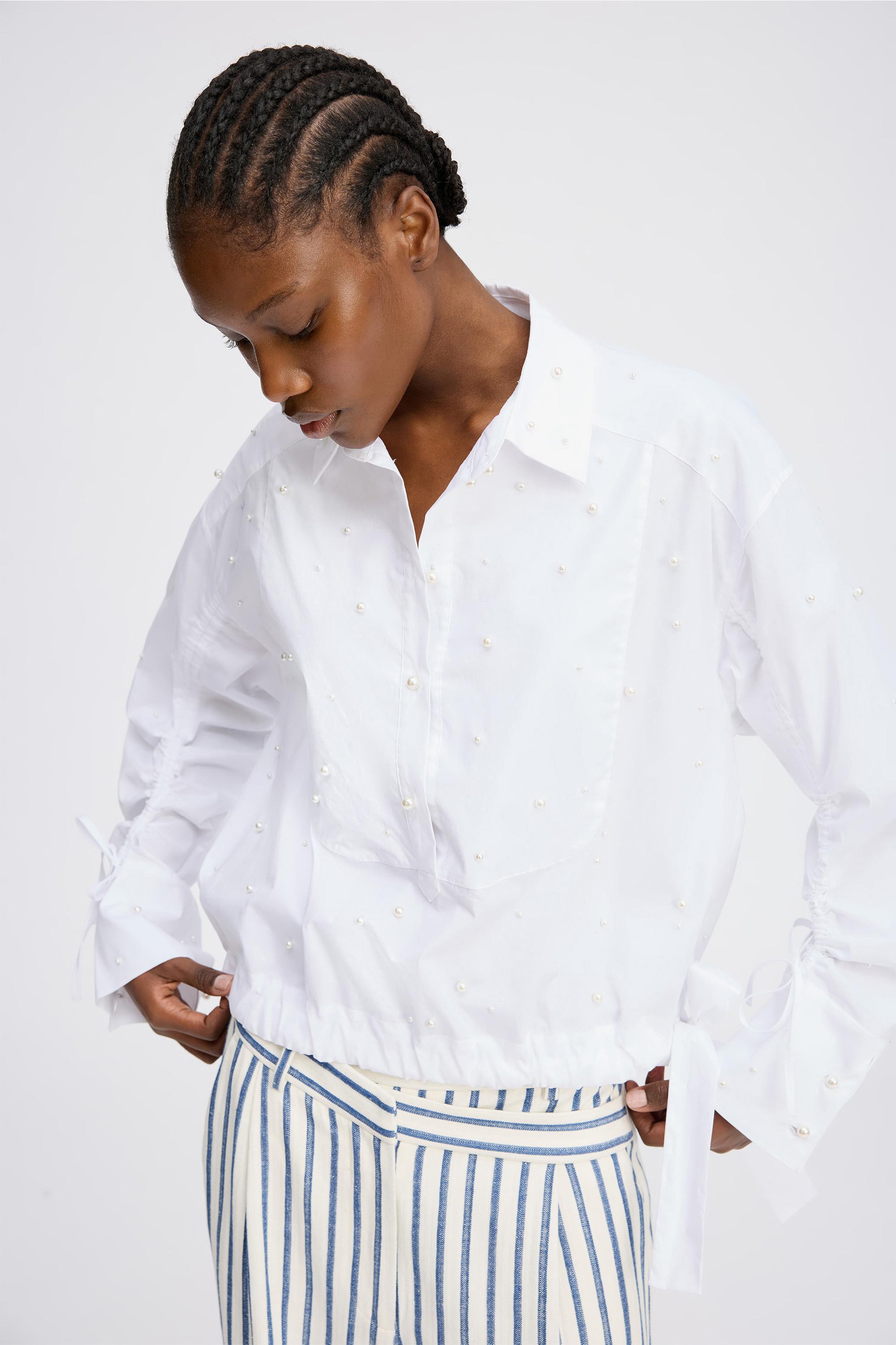 MUNTHE PHEBE WHITE SHIRT 225